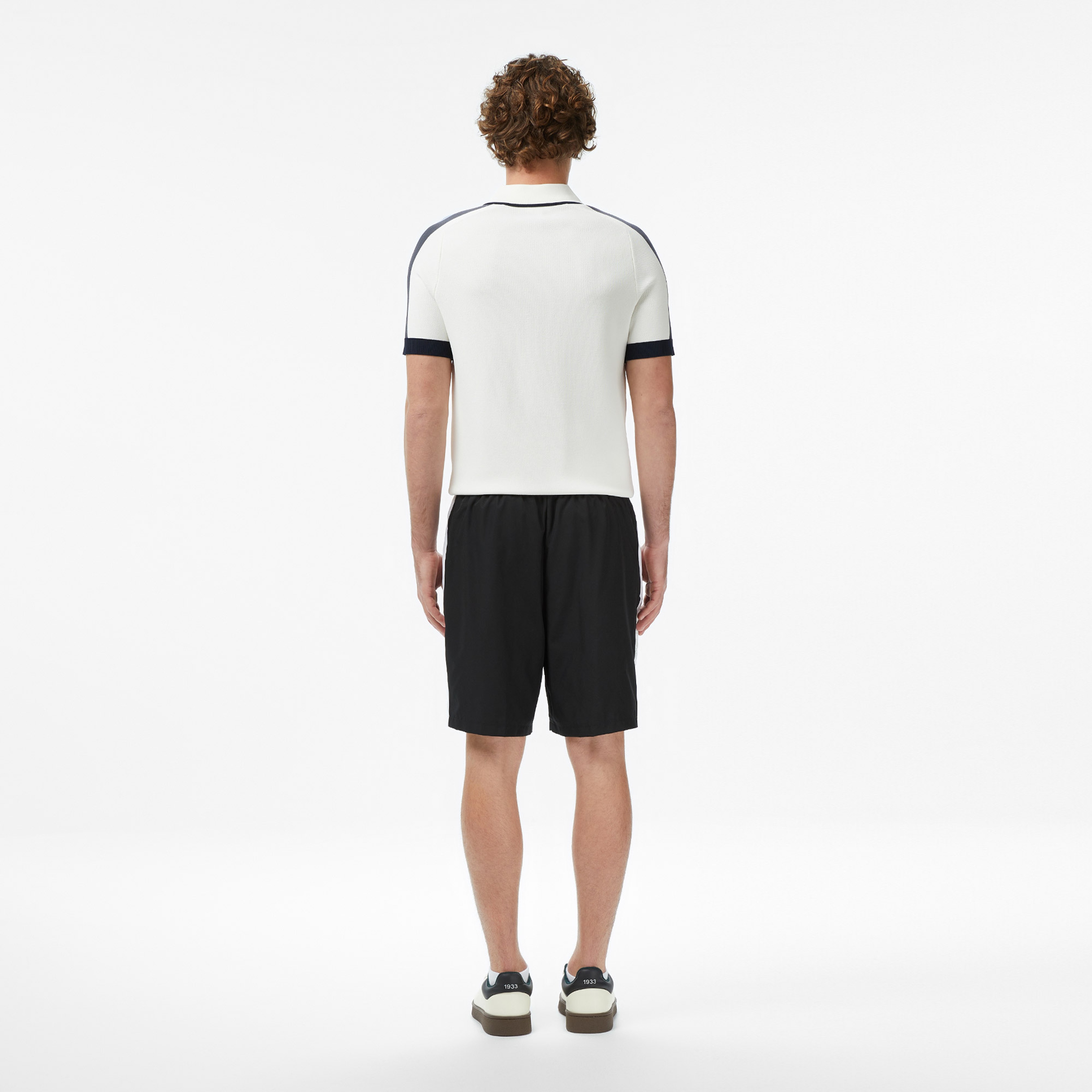 Erkek Regular Fit Siyah Şort