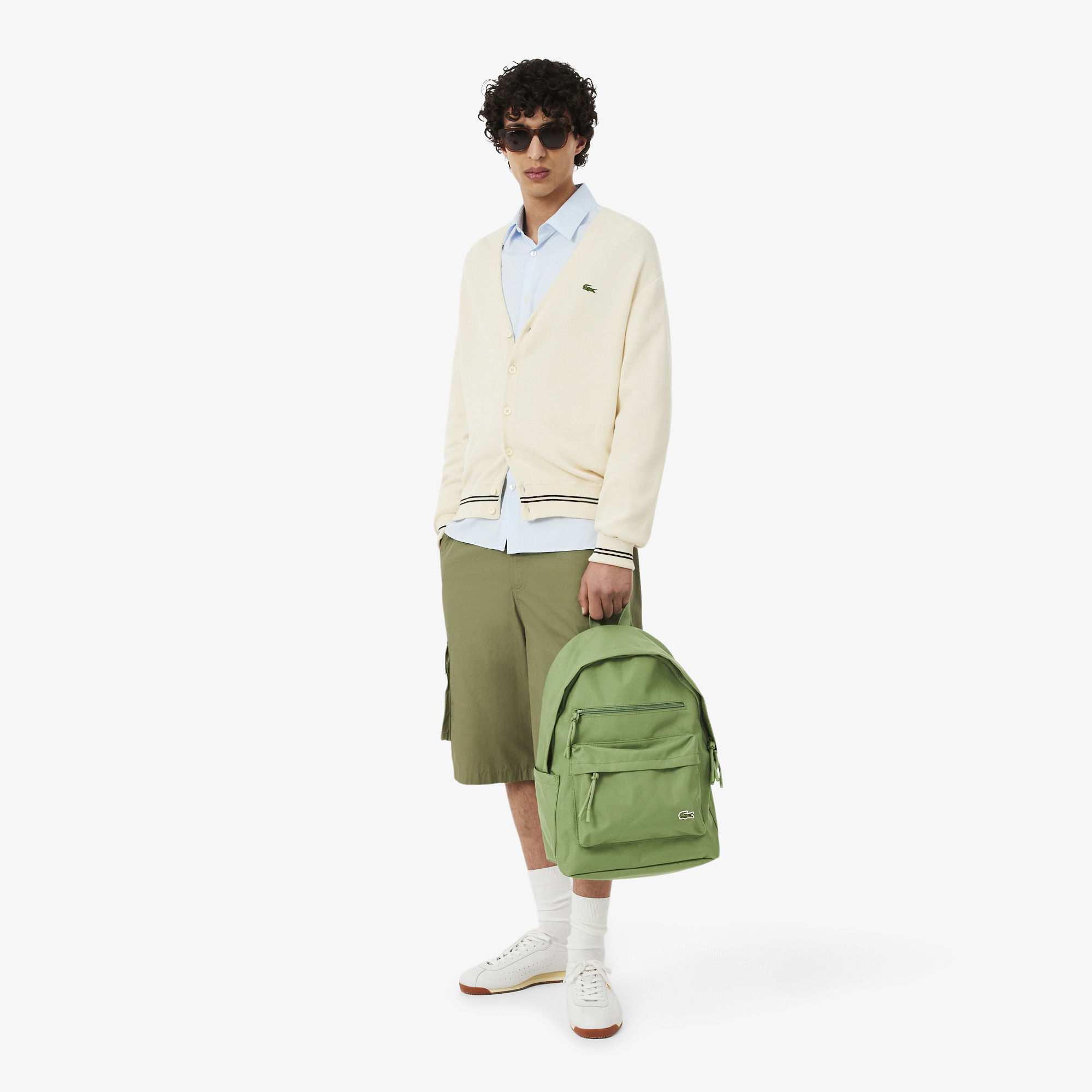 Lacoste Neocroc Erkek Yeşil Sırt Çantası görsel 4