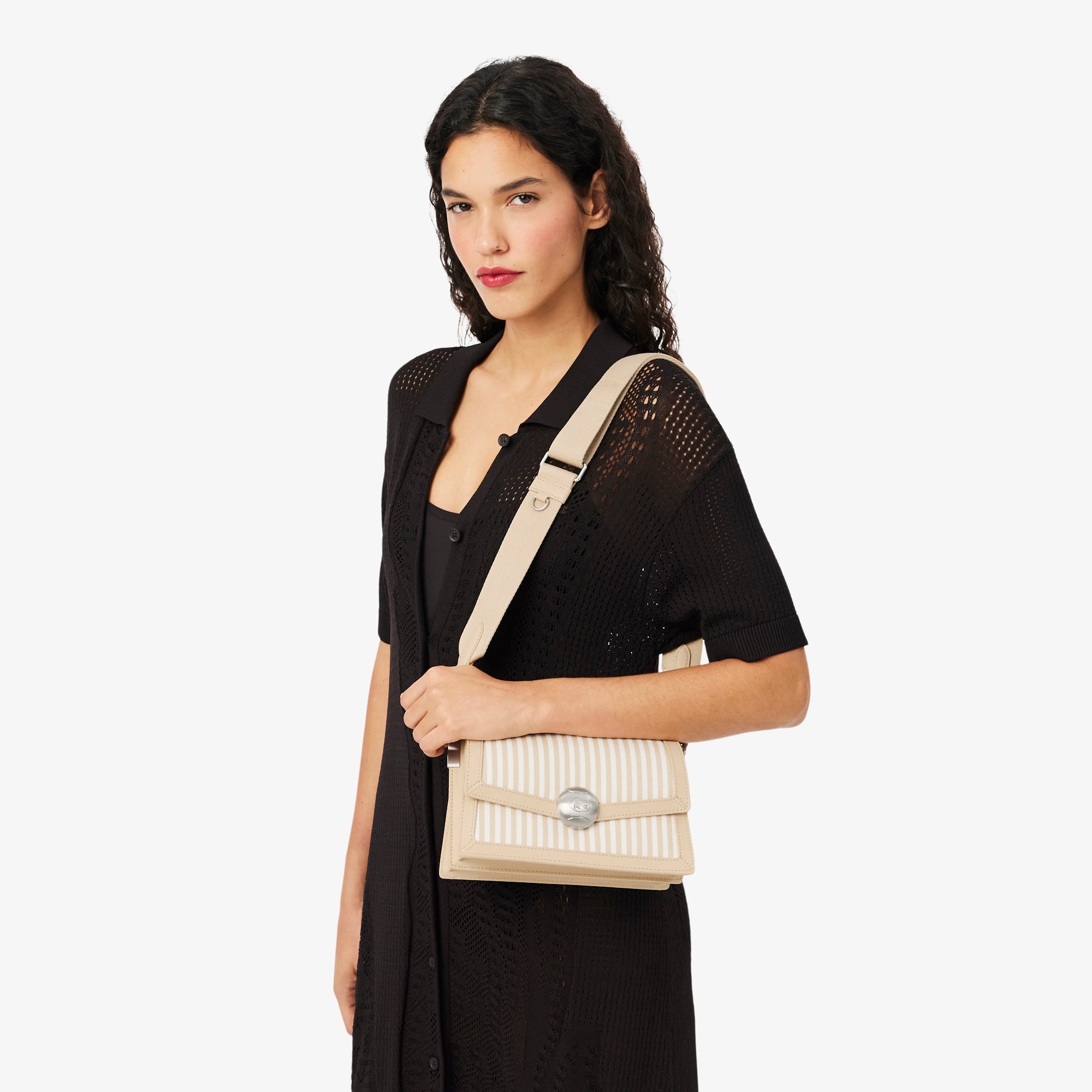 Tennis Bliss Kadın Bej Postacı Çantası