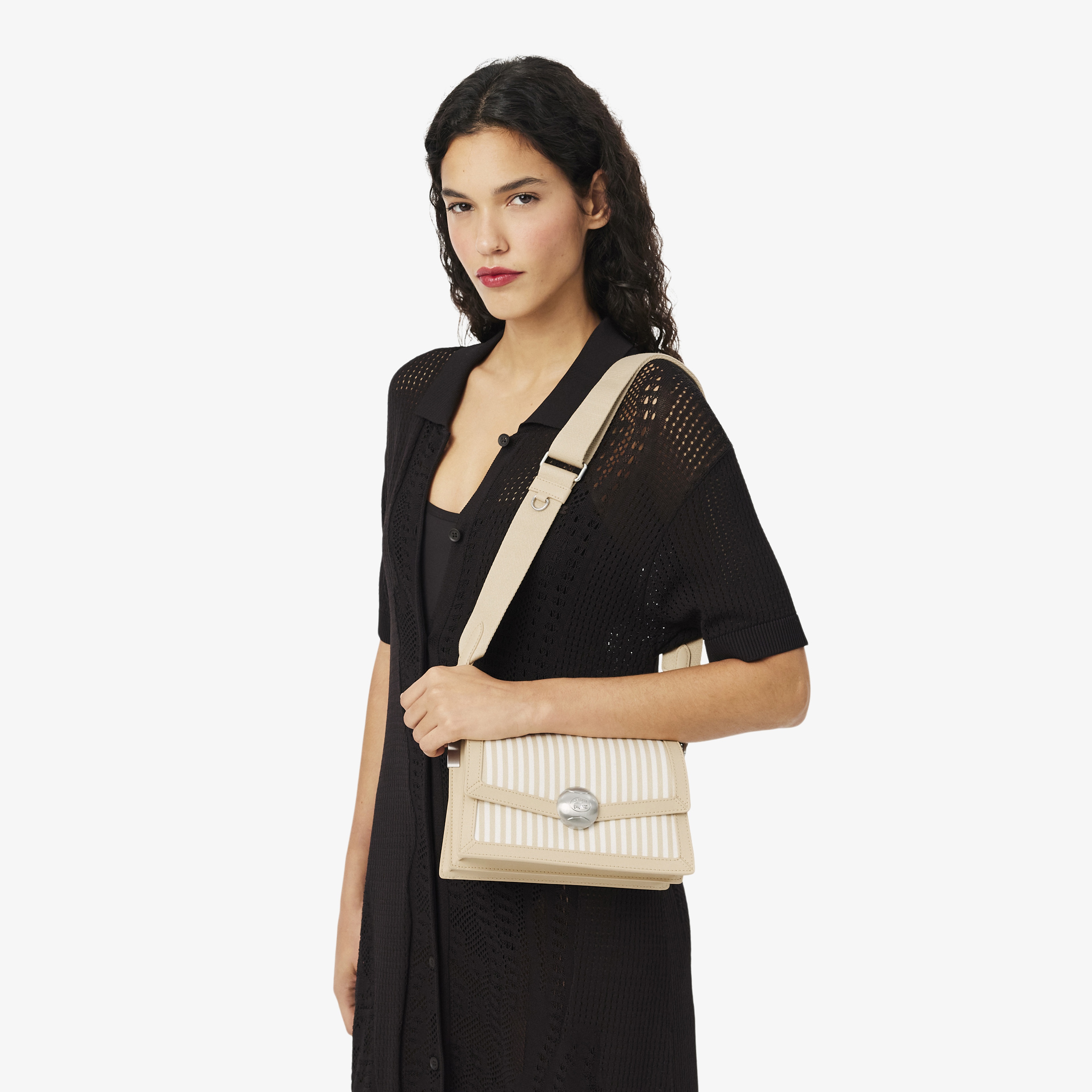 Tennis Bliss Kadın Bej Postacı Çantası