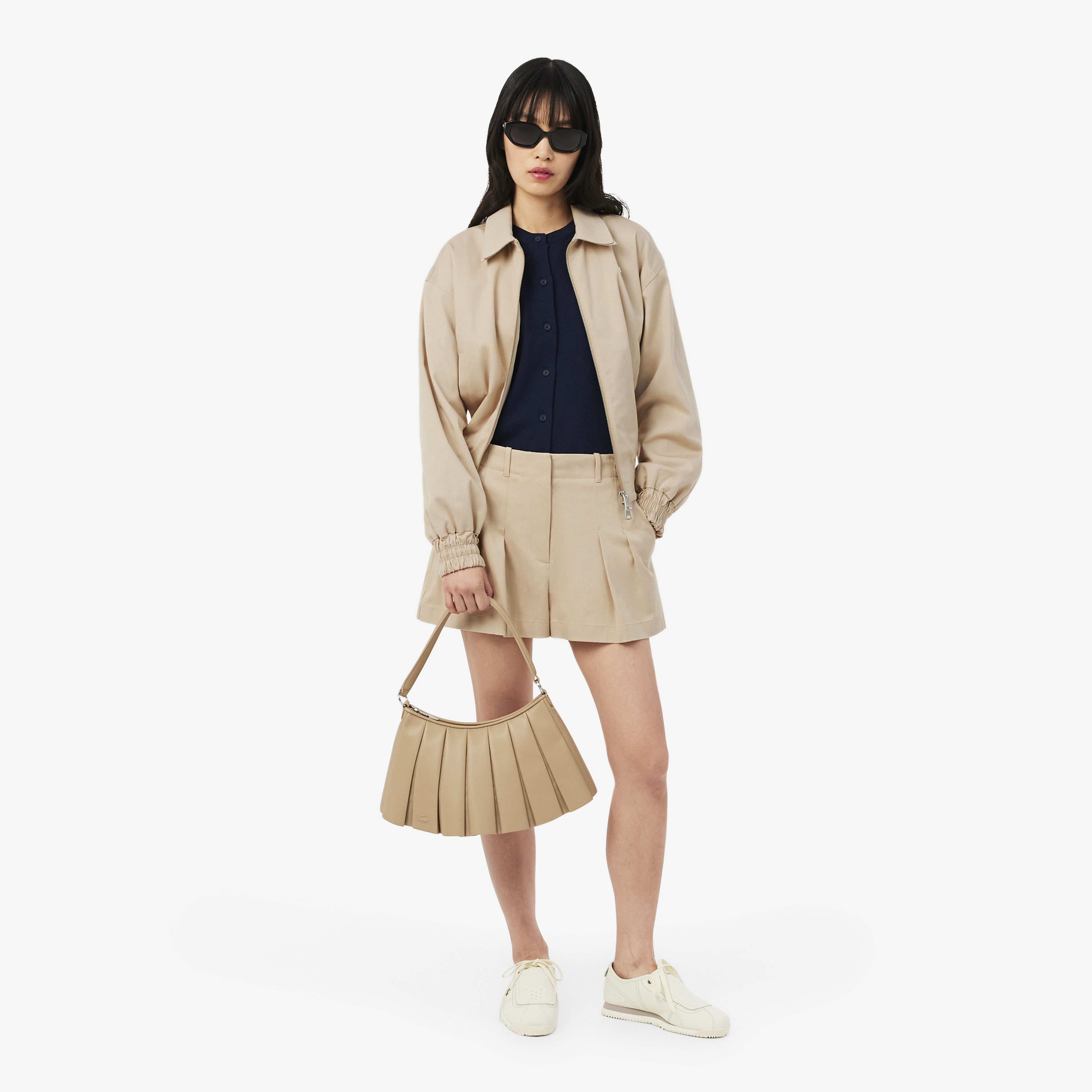 Kadın Oversize Fit Pembe Şort