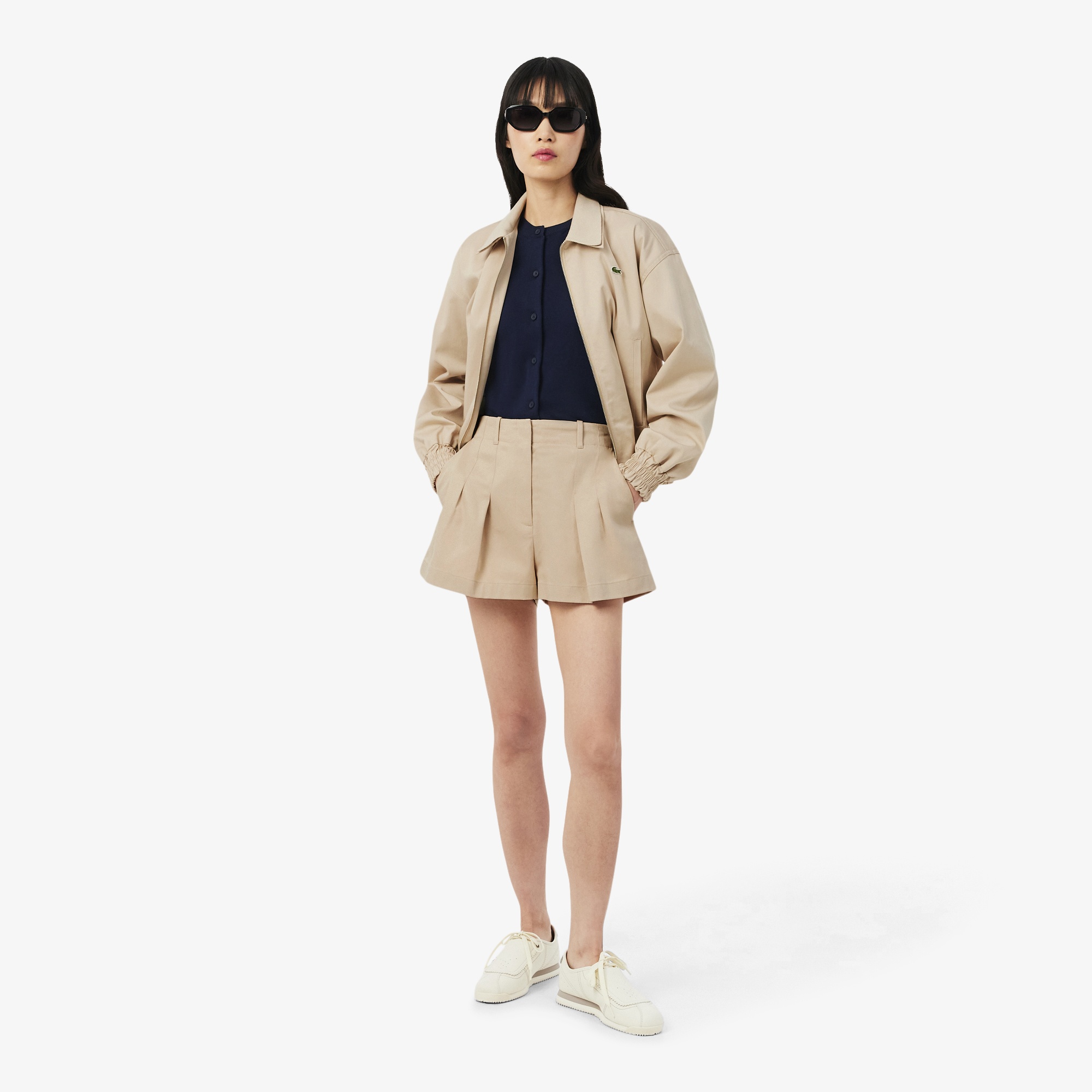 Kadın Oversize Fit Pembe Şort