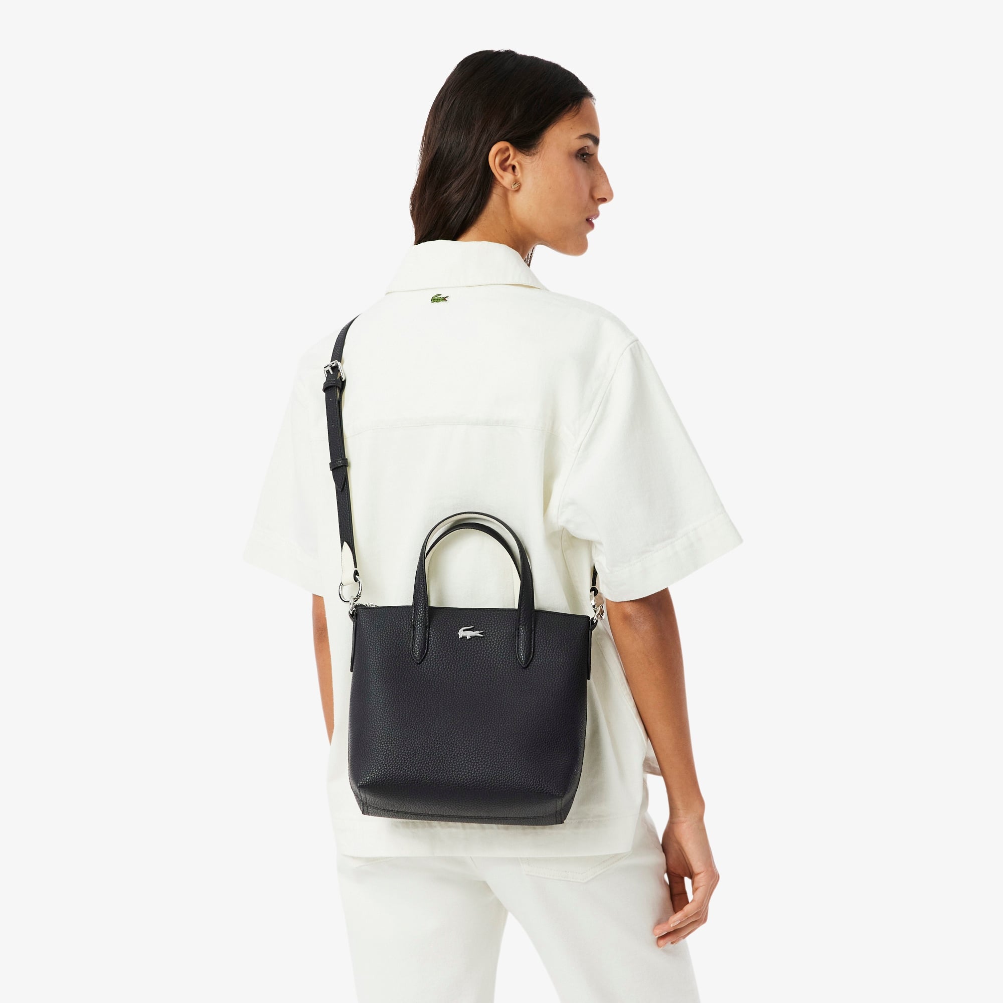 Mini Anna Kadın Siyah Postacı Çantası