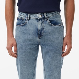 Erkek Relaxed Fit Mavi Jean Pantolon Mavi