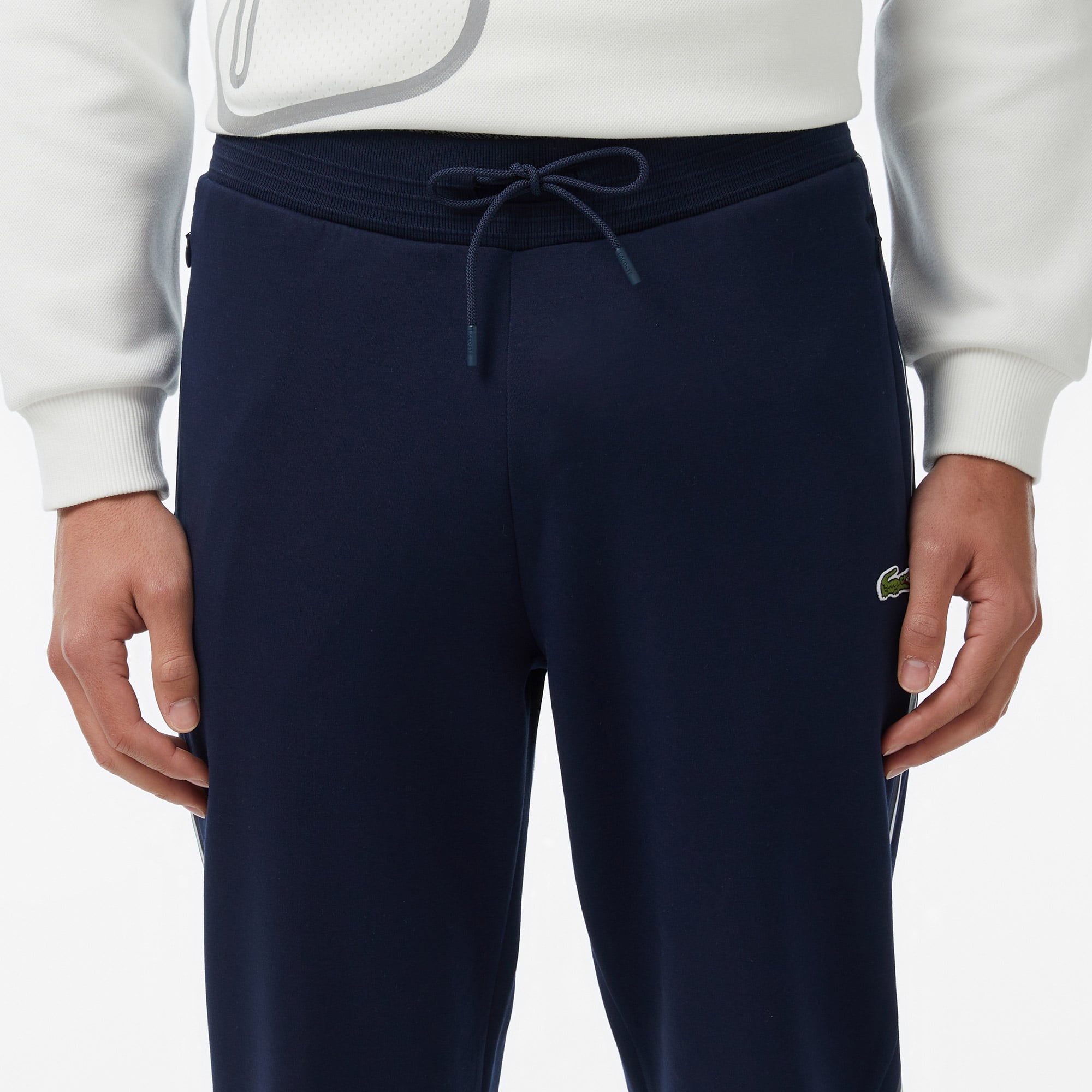 Lacoste Erkek Slim Fit Lacivert Eşofman Altı görsel 6