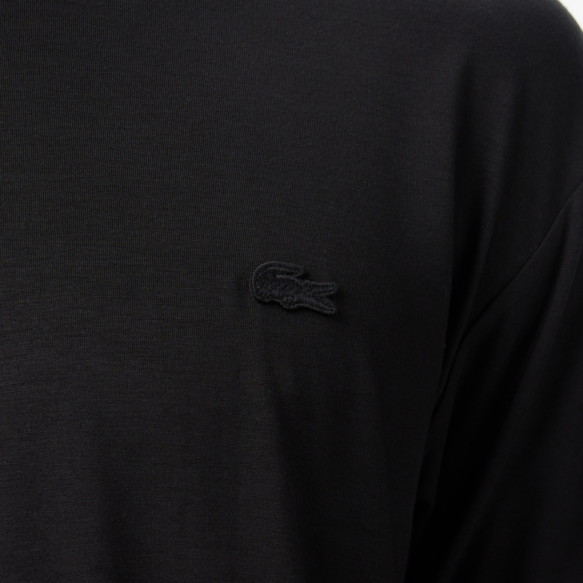 Erkek Regular Fit Bisiklet Yaka Siyah T-Shirt