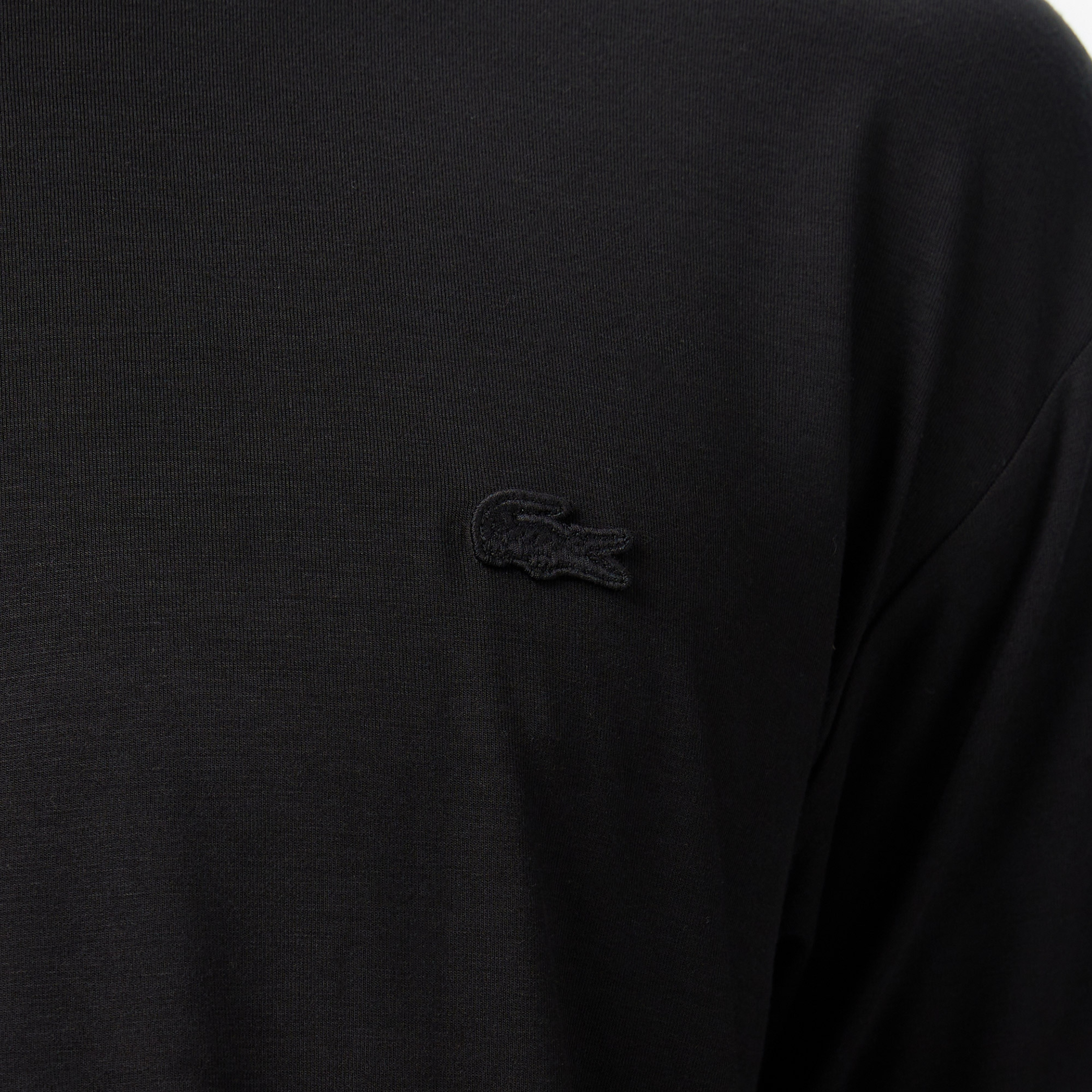 Erkek Regular Fit Bisiklet Yaka Siyah T-Shirt