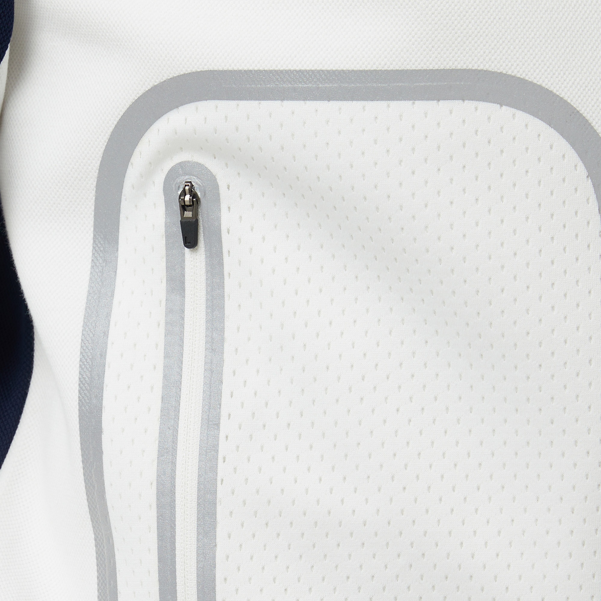 Erkek Relaxed Fit Dik Yaka Renk Bloklu Lacivert Sweatshirt