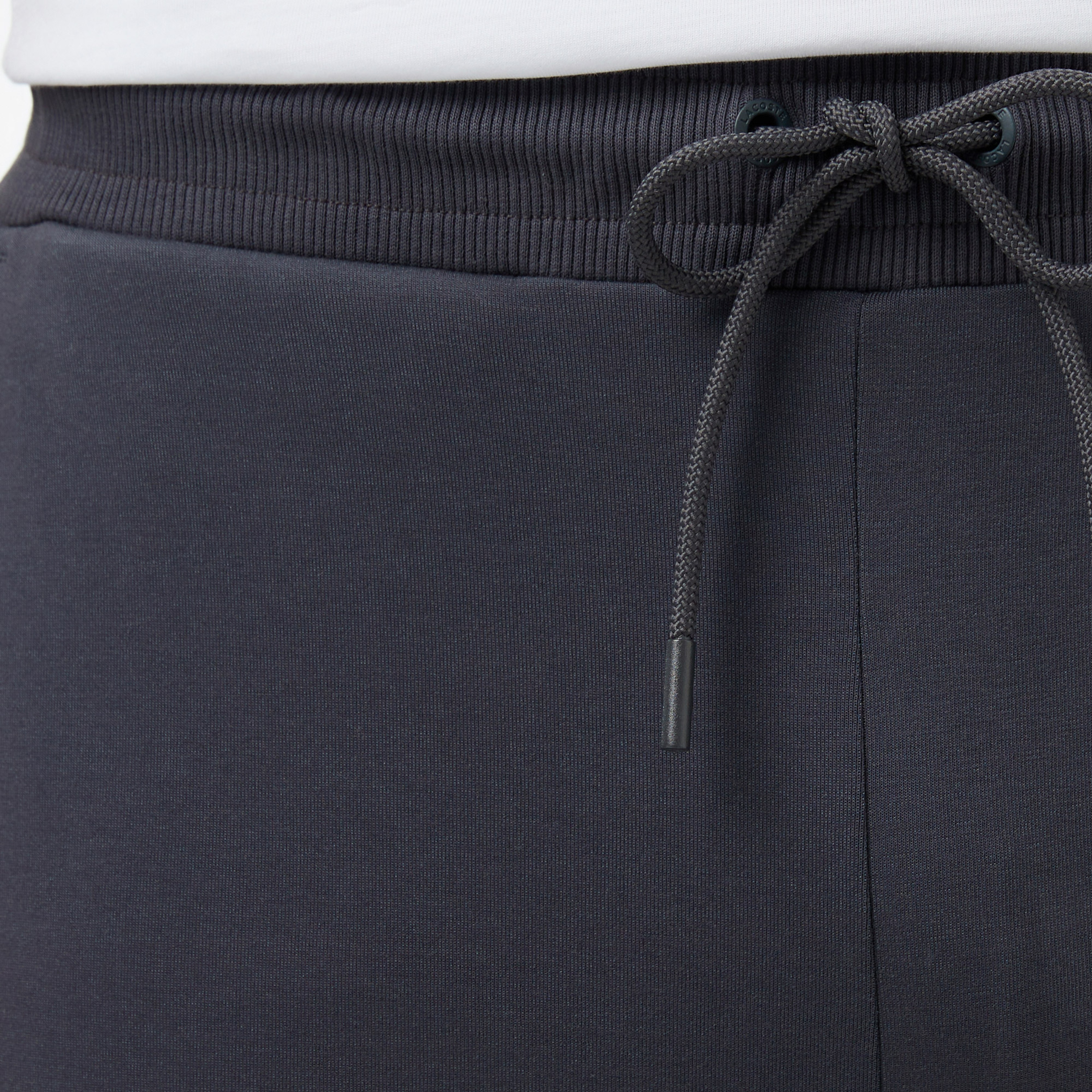 Erkek Regular Fit Renk Bloklu Koyu Gri Eşofman Altı