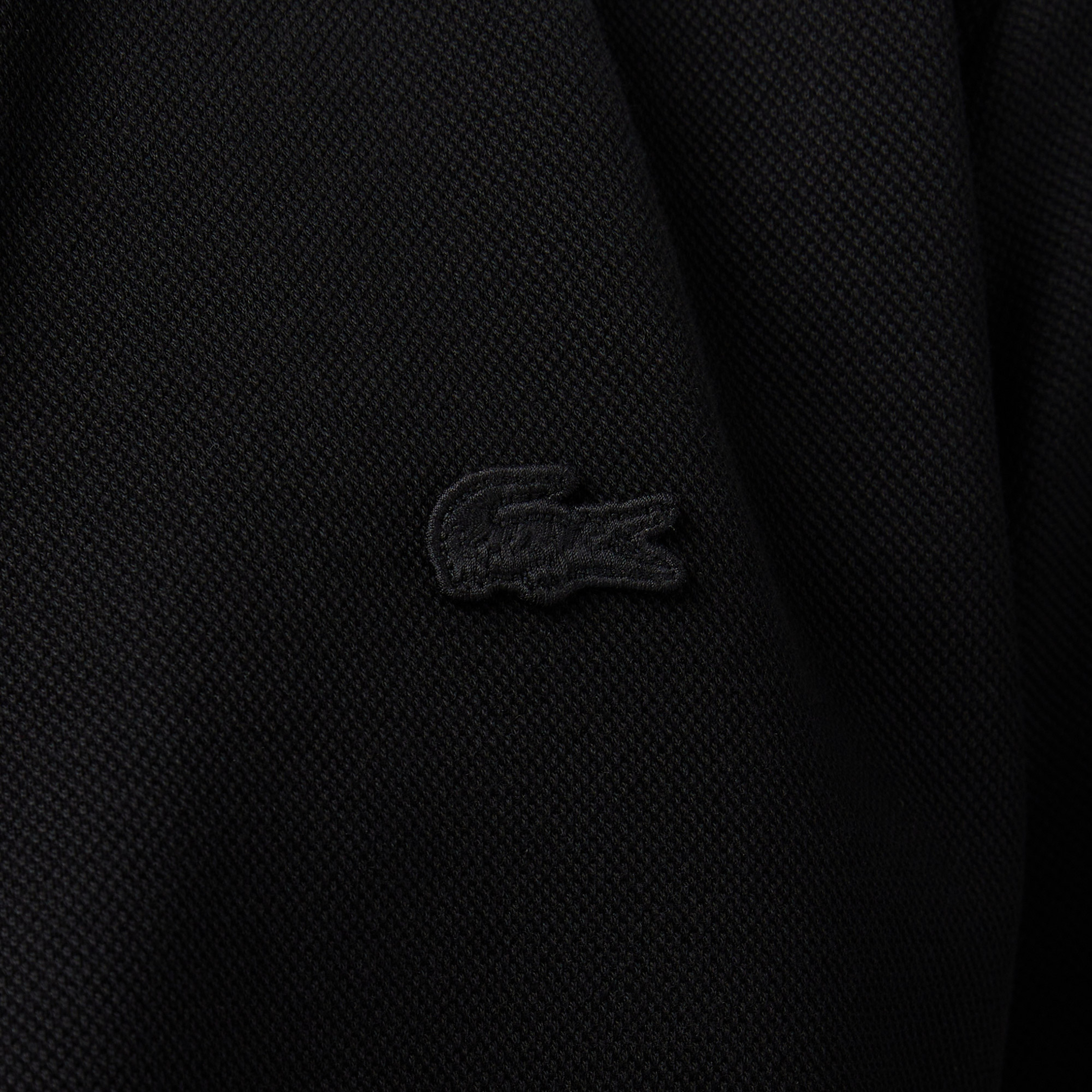 Erkek Regular Fit Fermuarlı Renk Bloklu Siyah Sweatshirt