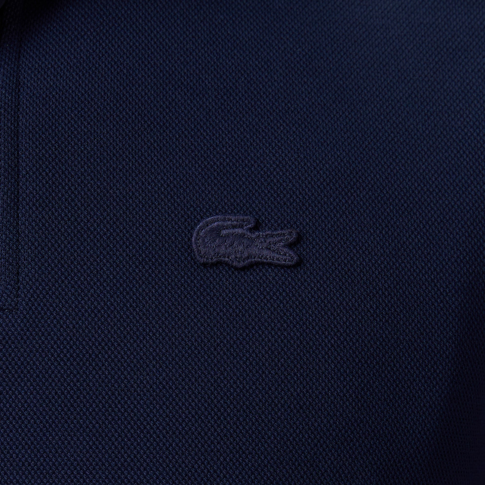 Lacoste Erkek Classic Fit Yarım Fermuarlı Lacivert Sweatshirt görsel 7