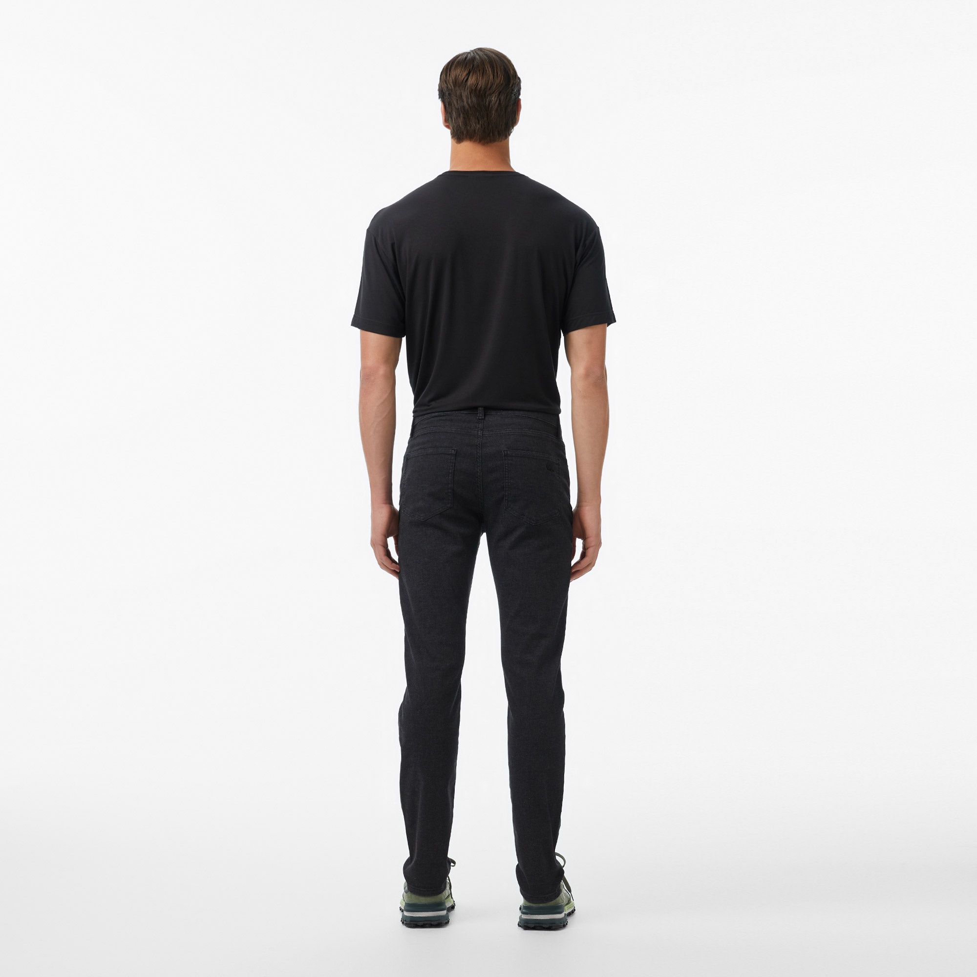 Erkek Slim Fit Siyah Pantolon