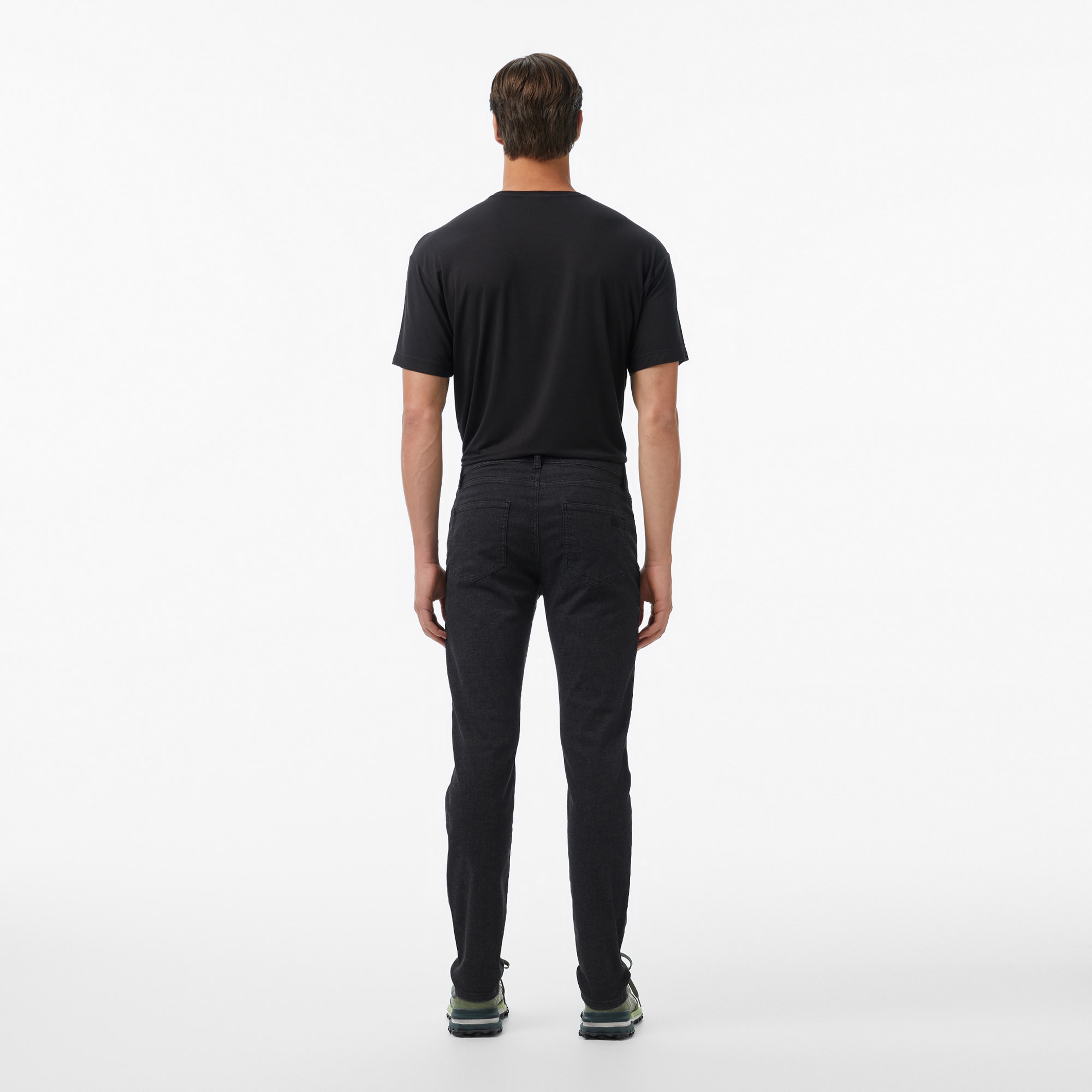 Erkek Slim Fit Siyah Pantolon