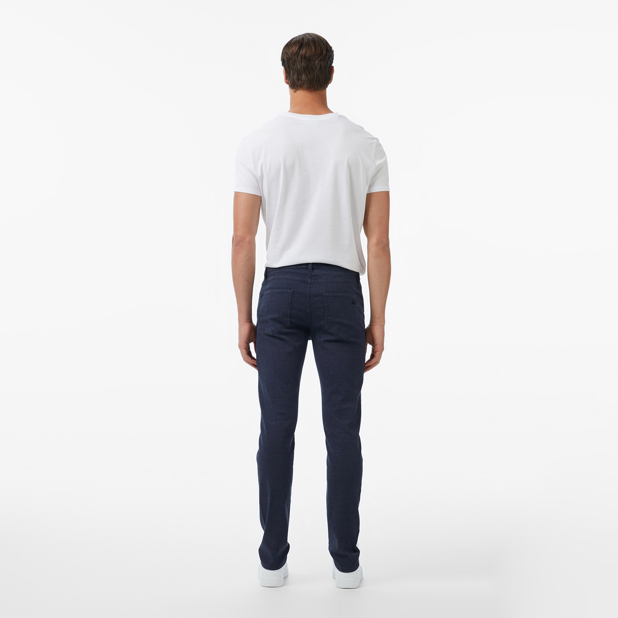 Erkek Slim Fit Lacivert Pantolon