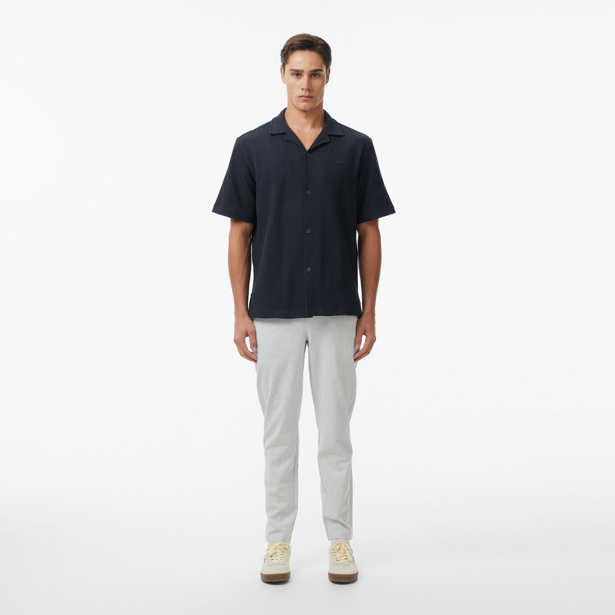 Lacoste Erkek Tapered Fit Gri Pantolon