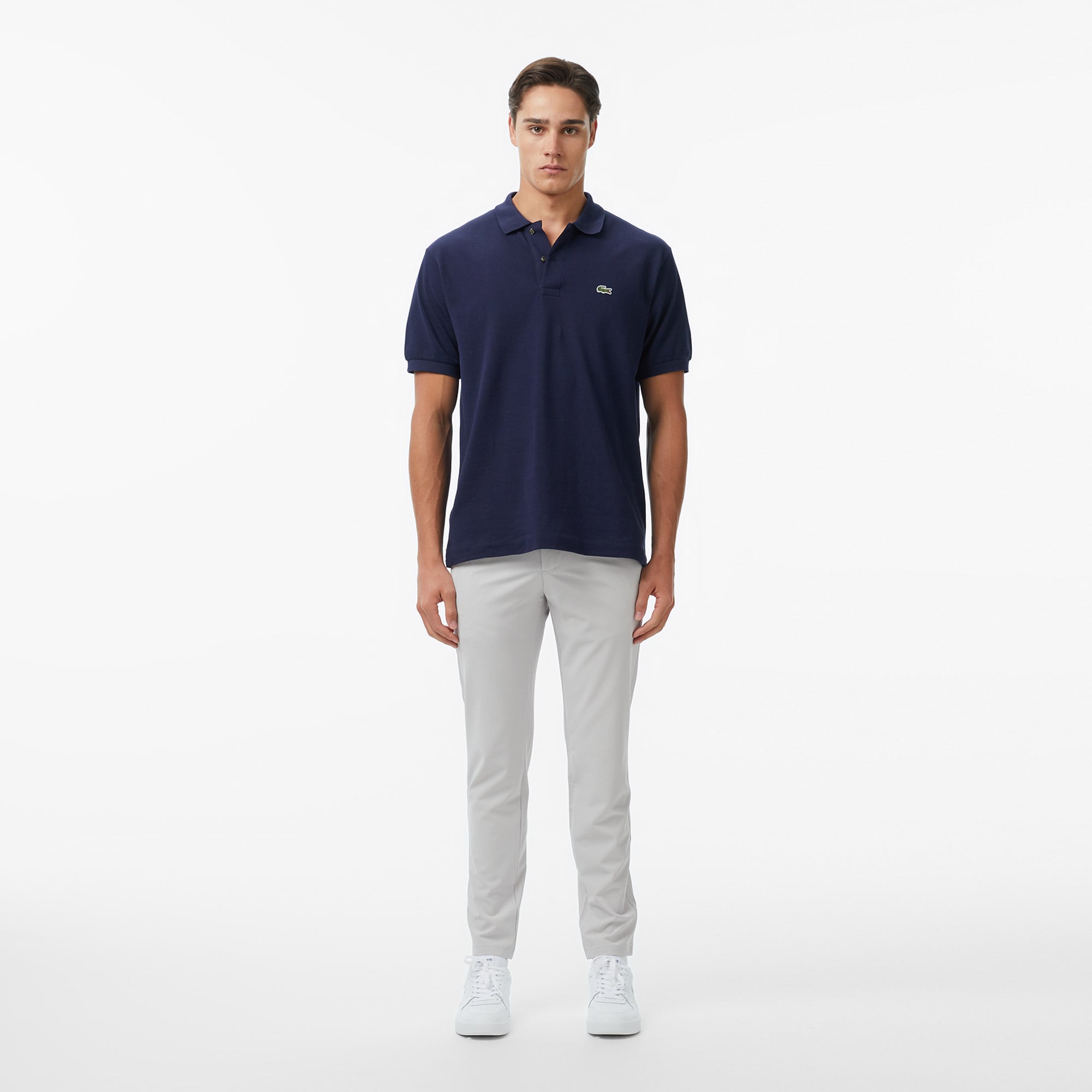 Lacoste Erkek Gri Chino Pantolon
