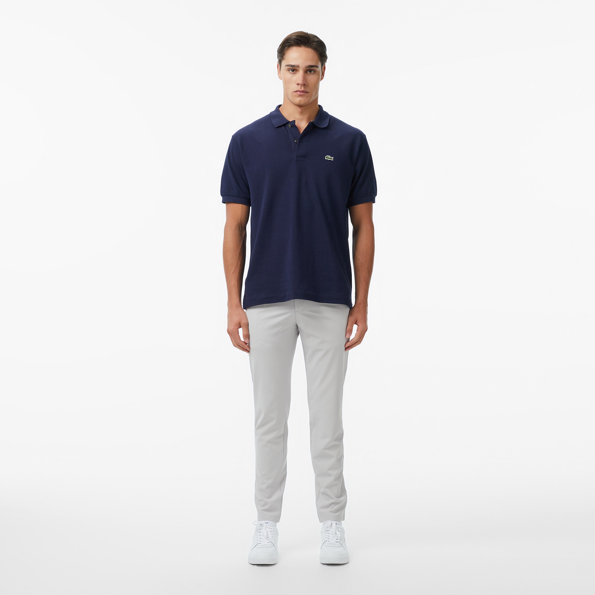 Erkek Gri Chino Pantolon