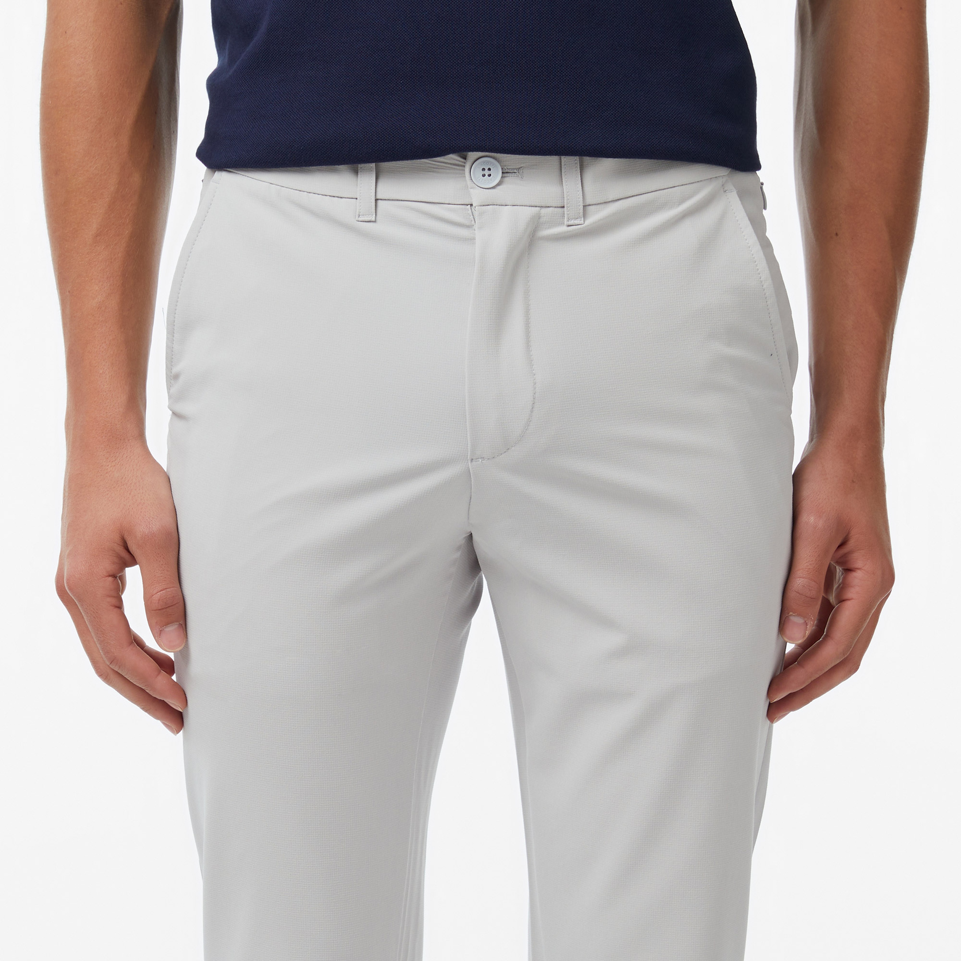 Erkek Gri Chino Pantolon