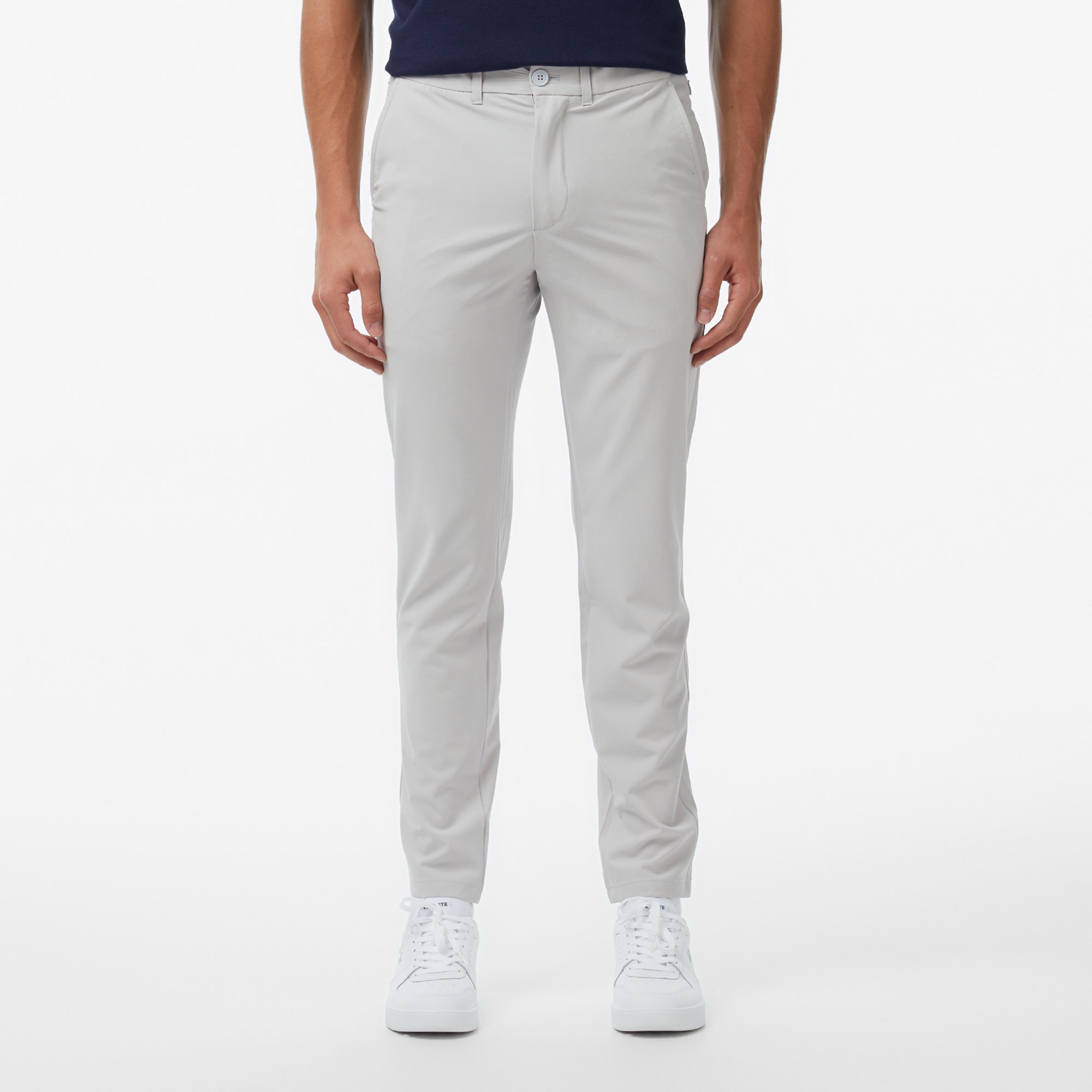 Erkek Gri Chino Pantolon