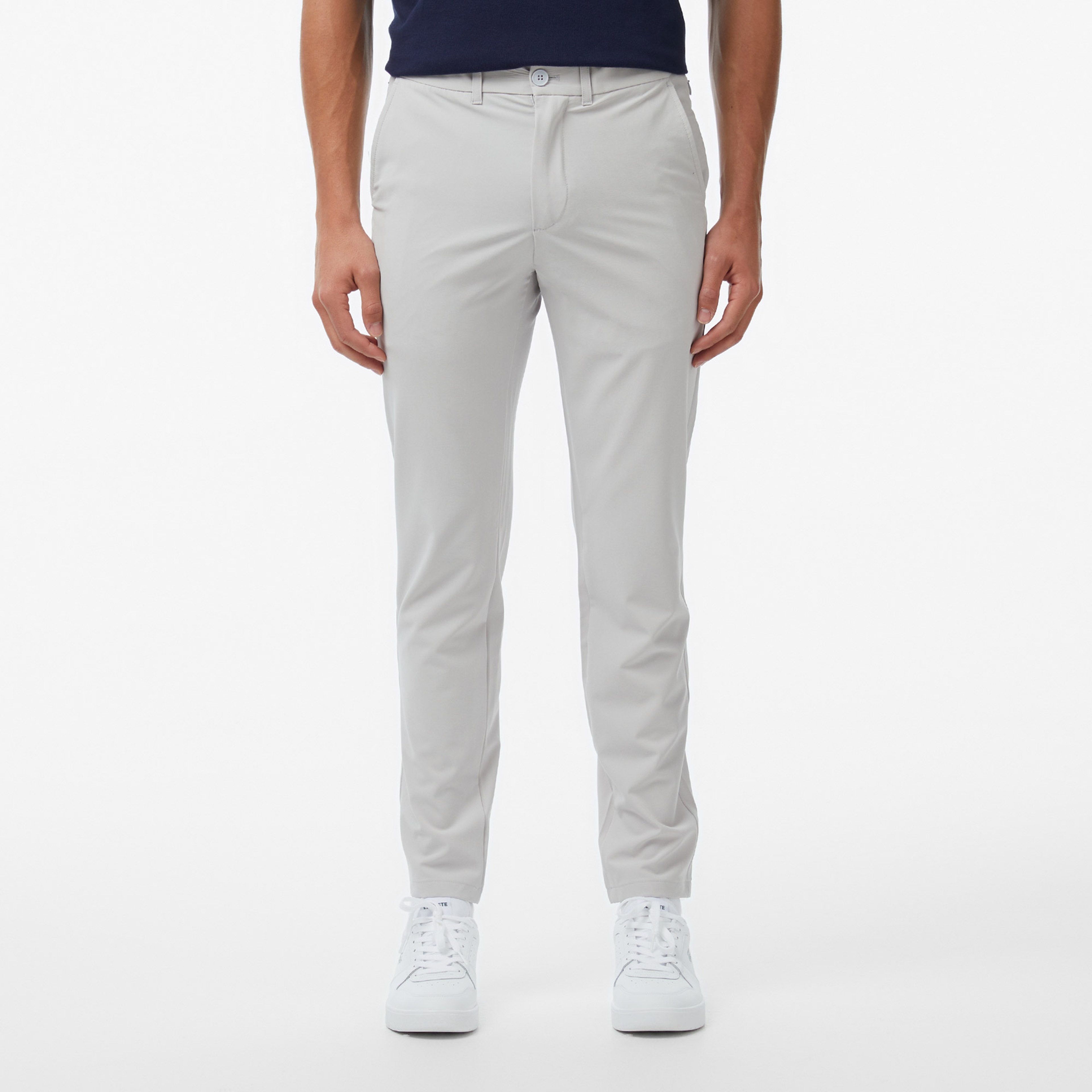 Erkek Gri Chino Pantolon