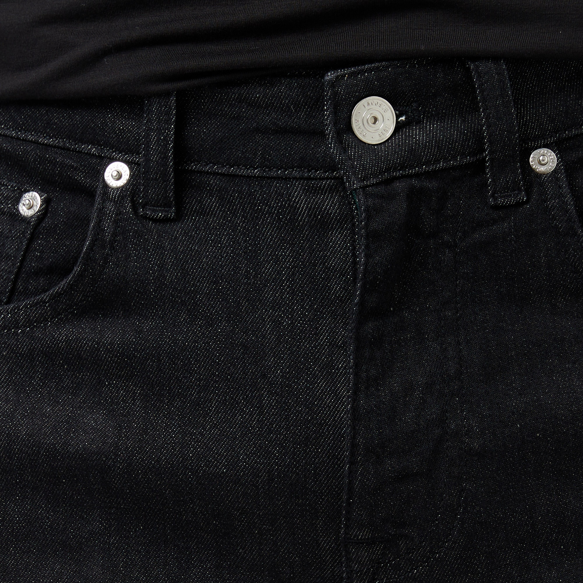 Erkek Relaxed Fit Siyah Jean Pantolon