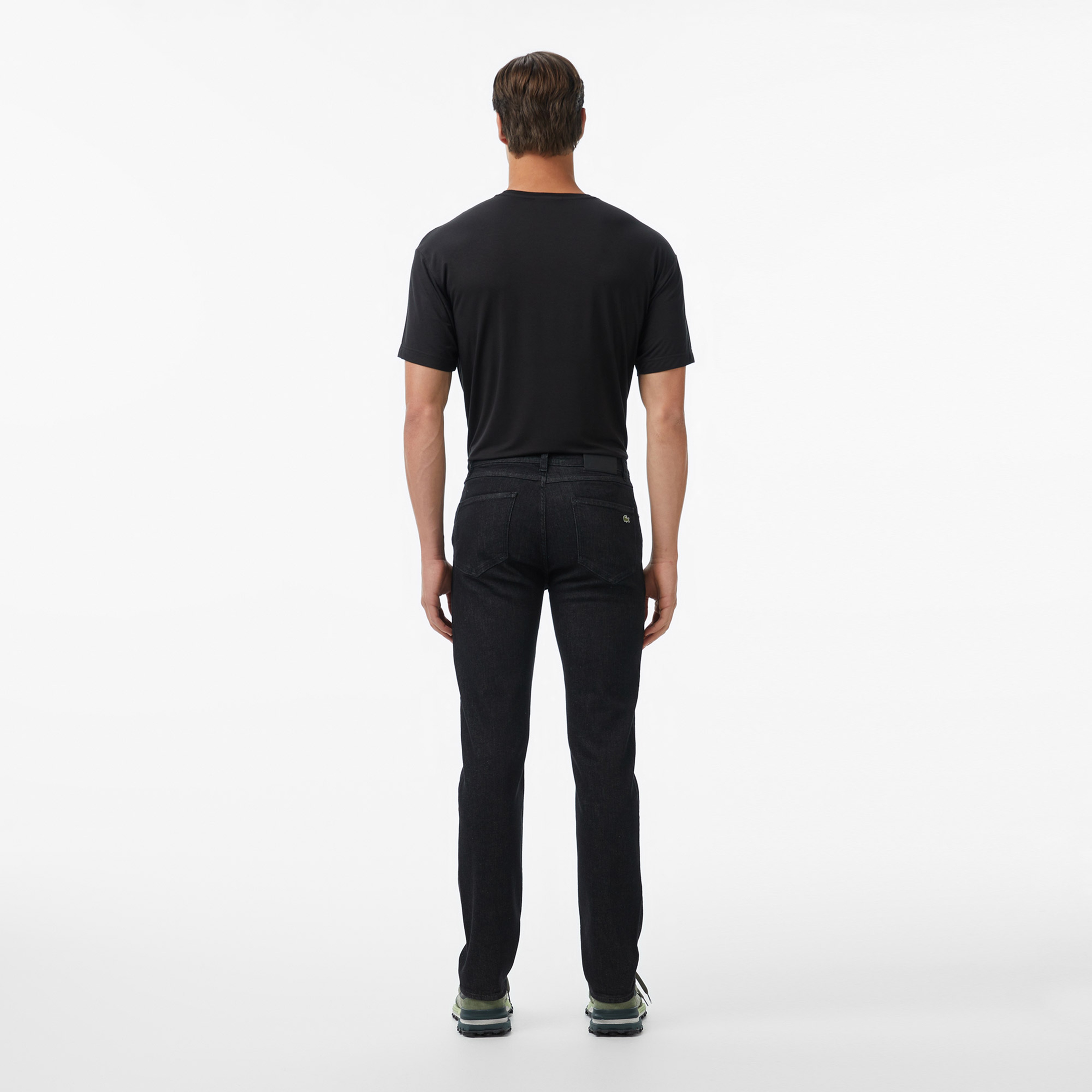 Erkek Relaxed Fit Siyah Jean Pantolon