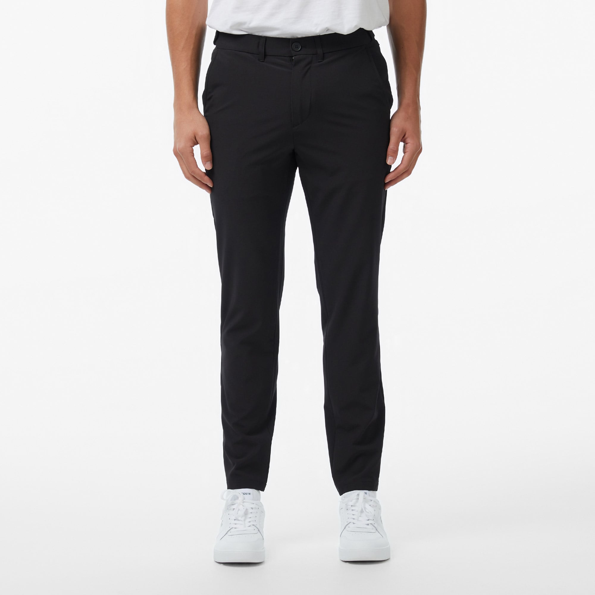 Lacoste Erkek Siyah Chino Pantolon görsel 2