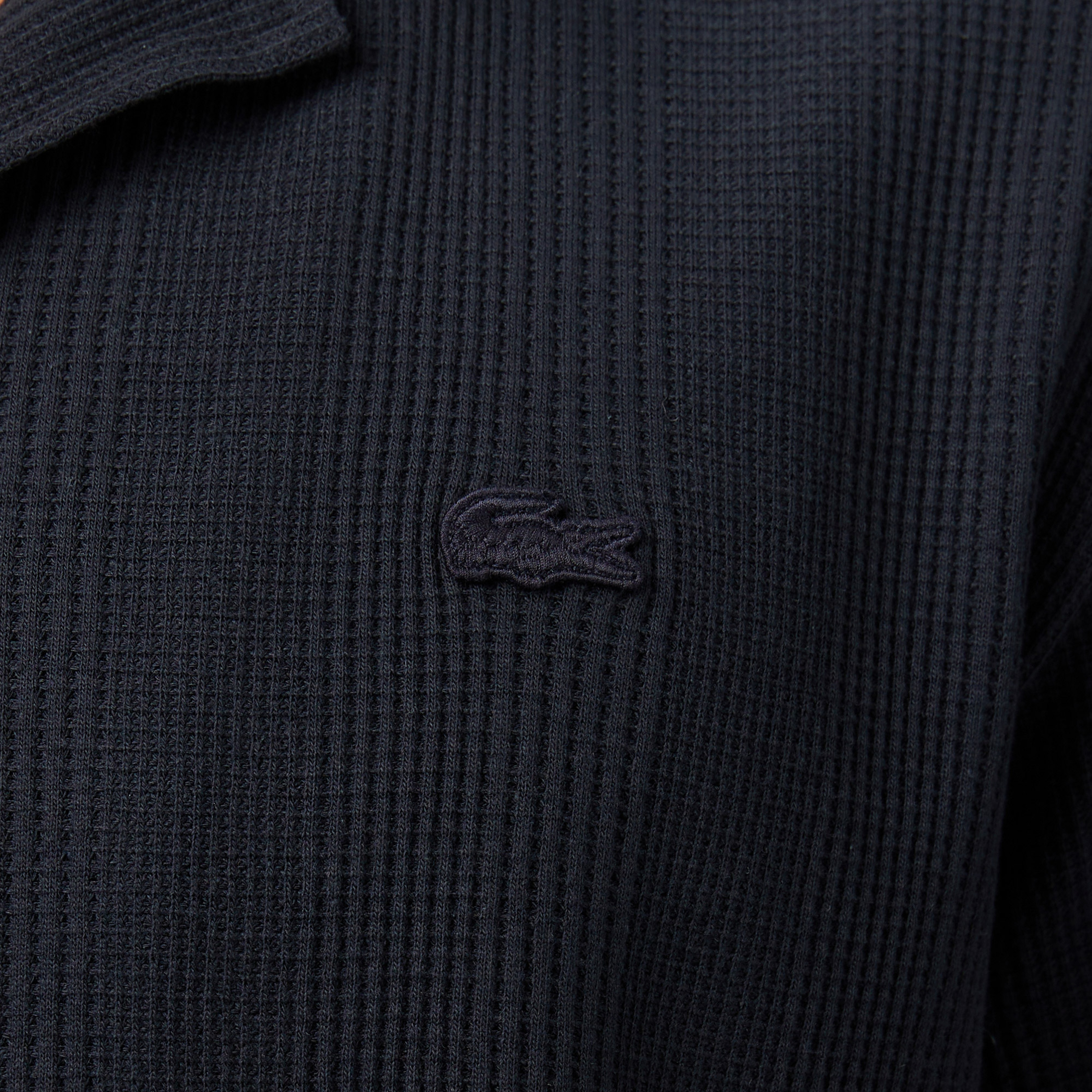 Erkek Relaxed Fit Kısa Kollu Koyu Gri Gömlek