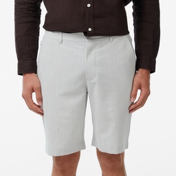 Erkek Tapered Fit Gri Bermuda Şort Gri