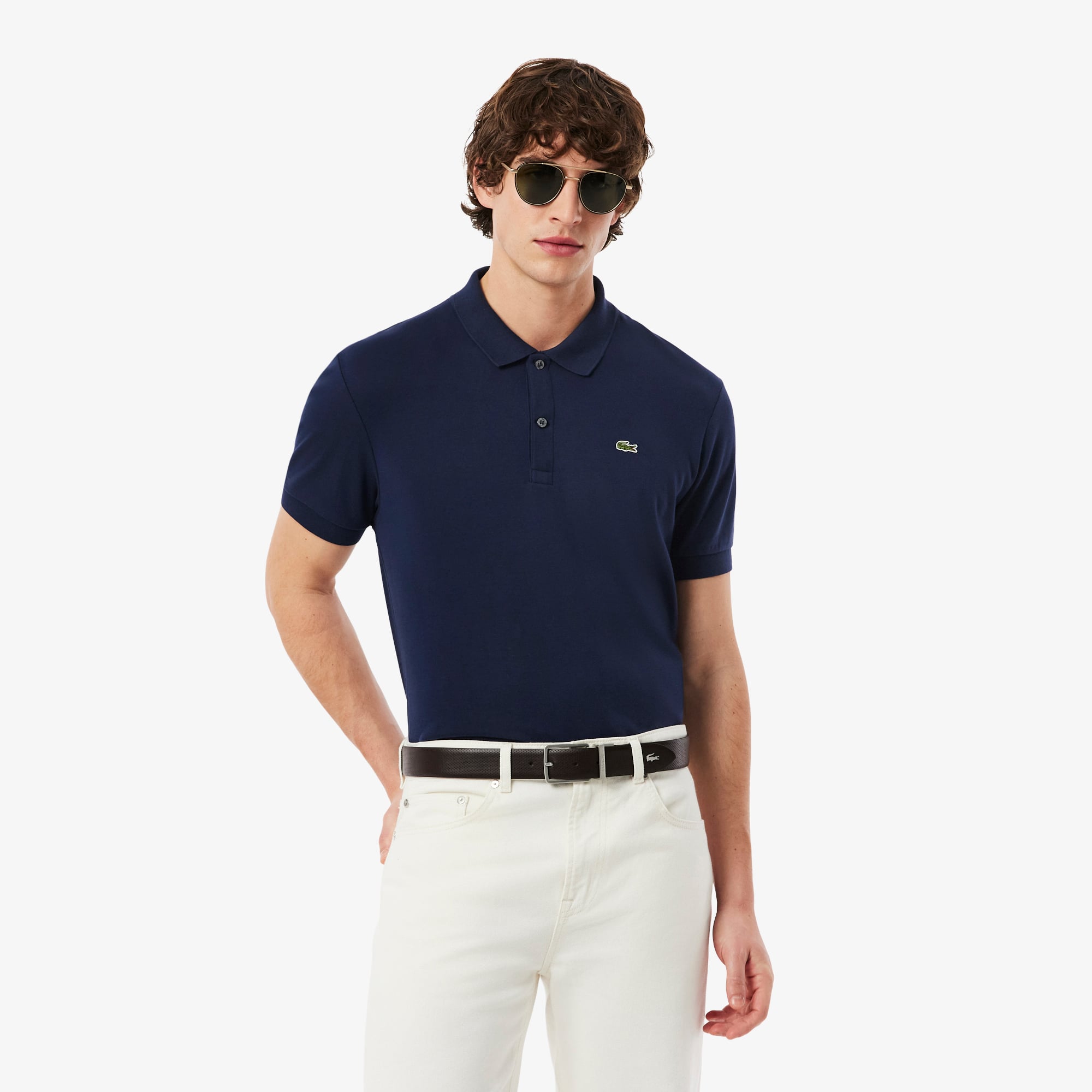 Lacoste Erkek Regular Fit Lacivert Polo