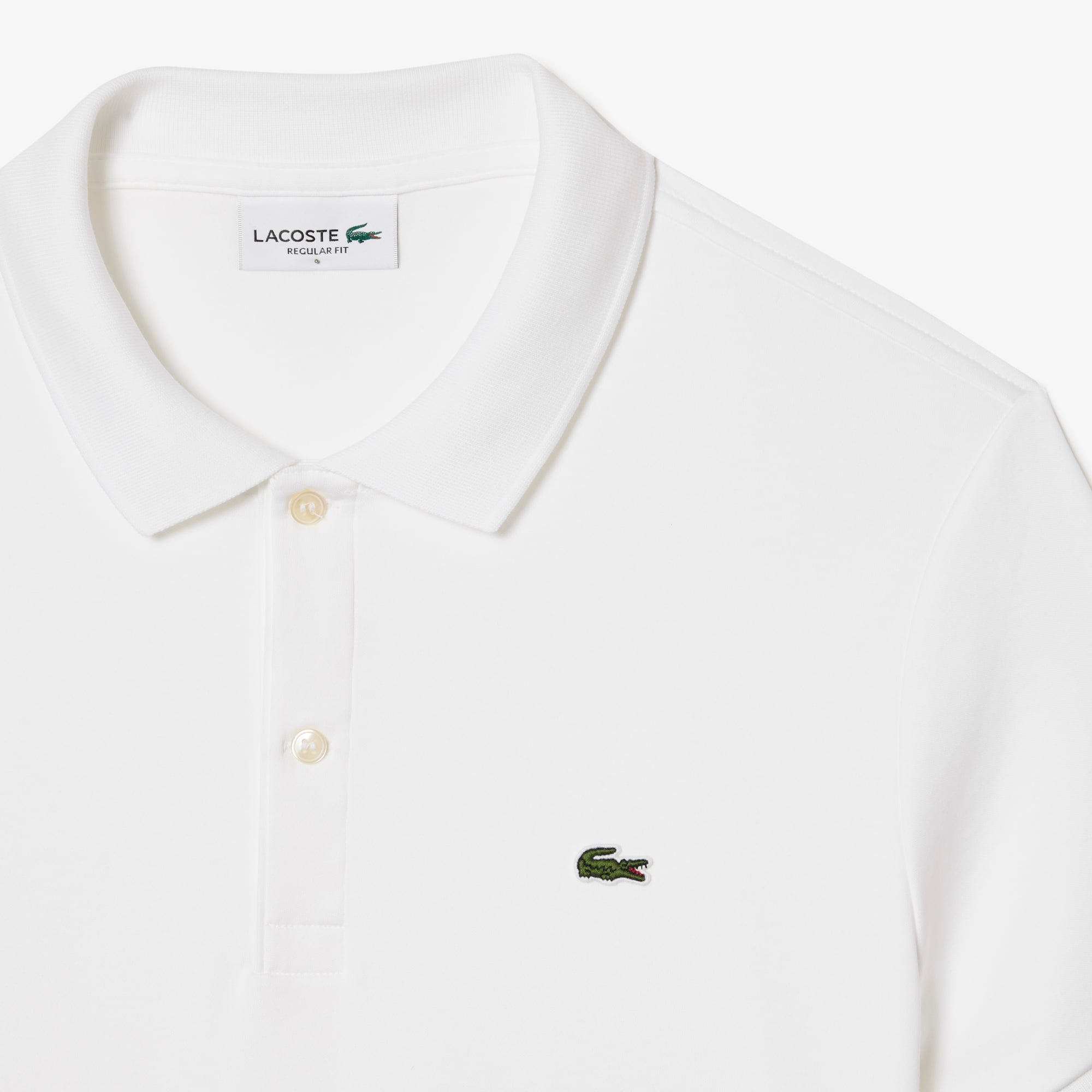Lacoste Erkek Regular Fit Beyaz Polo görsel 5