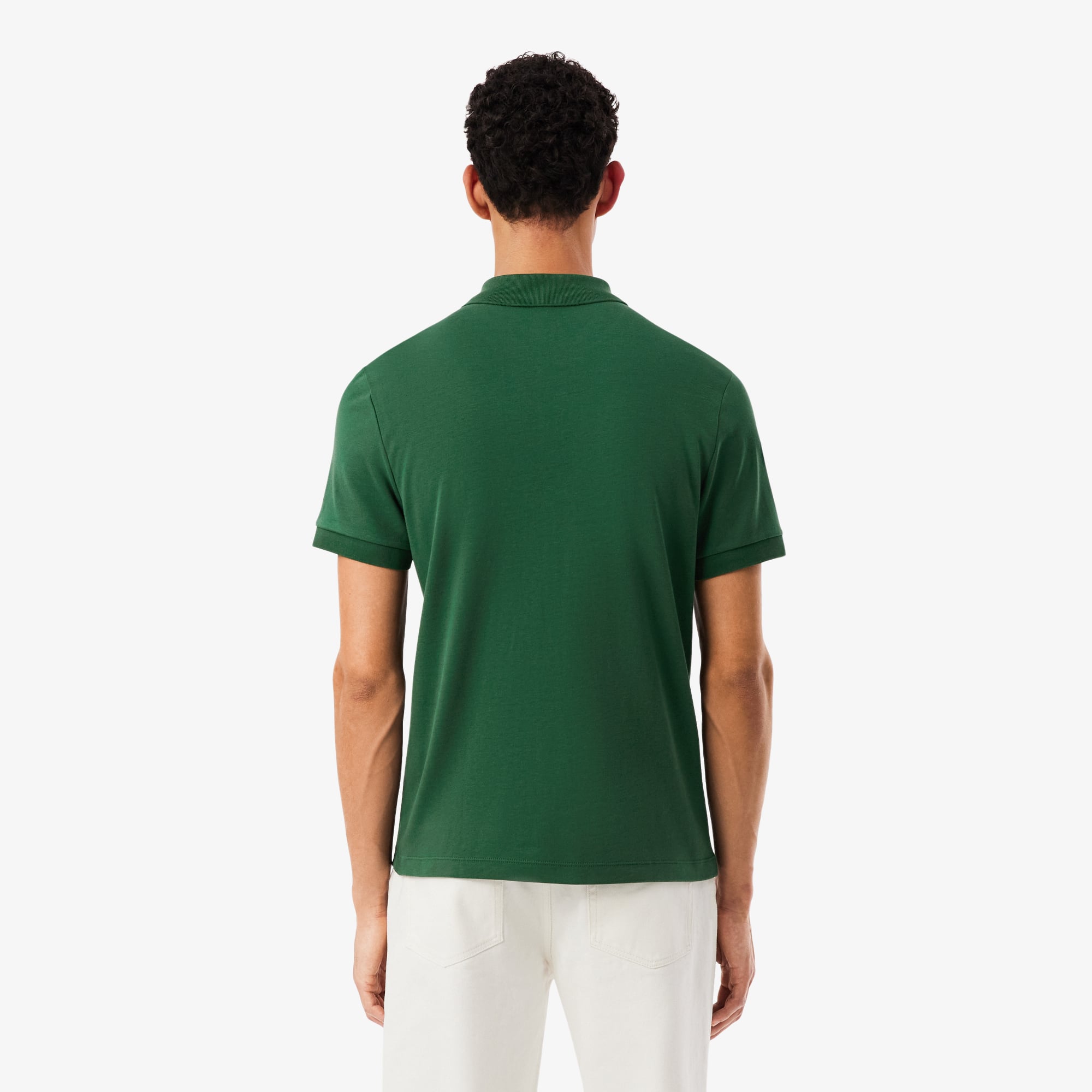 Lacoste Erkek Regular Fit Yeşil Polo görsel 3
