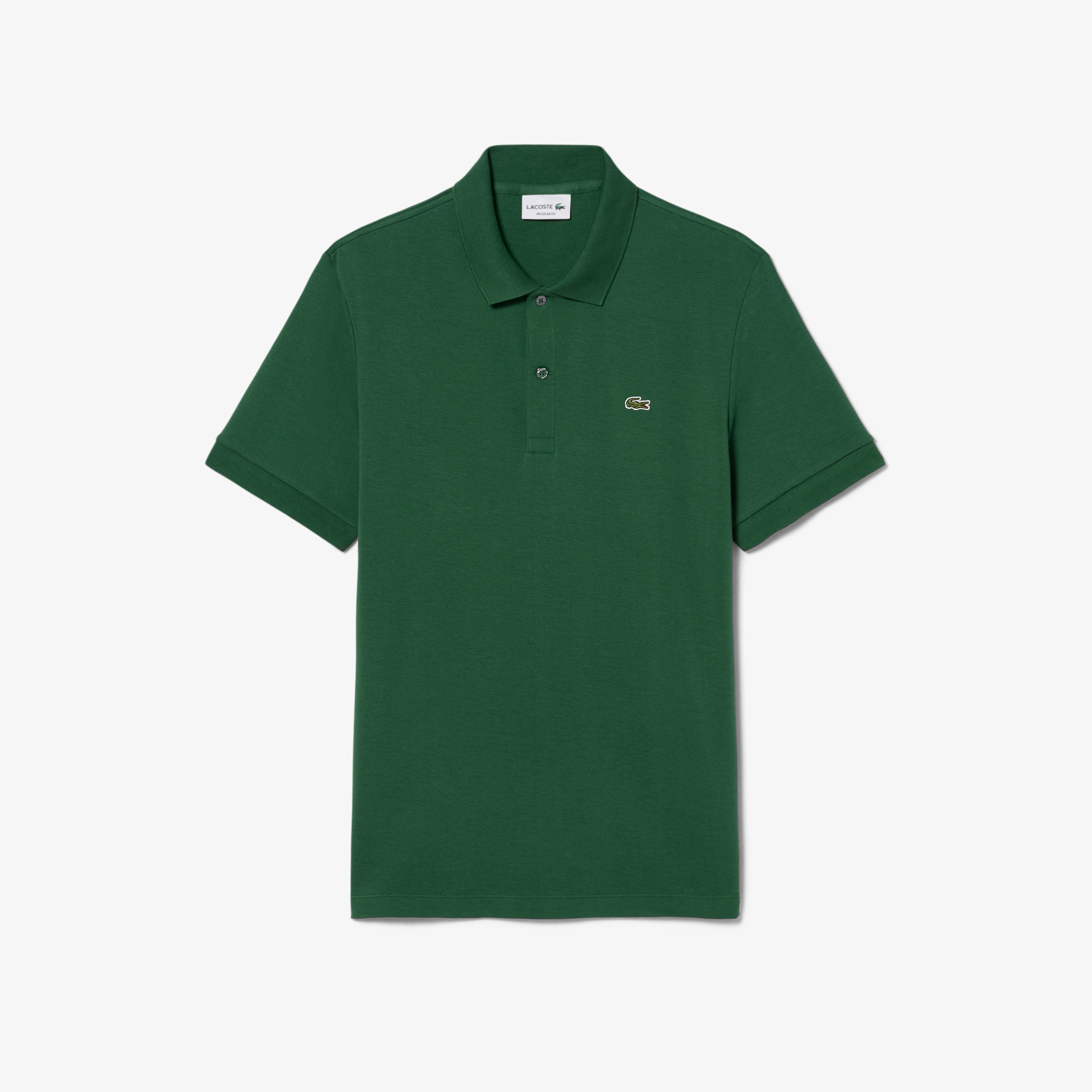 Erkek Regular Fit Yeşil Polo