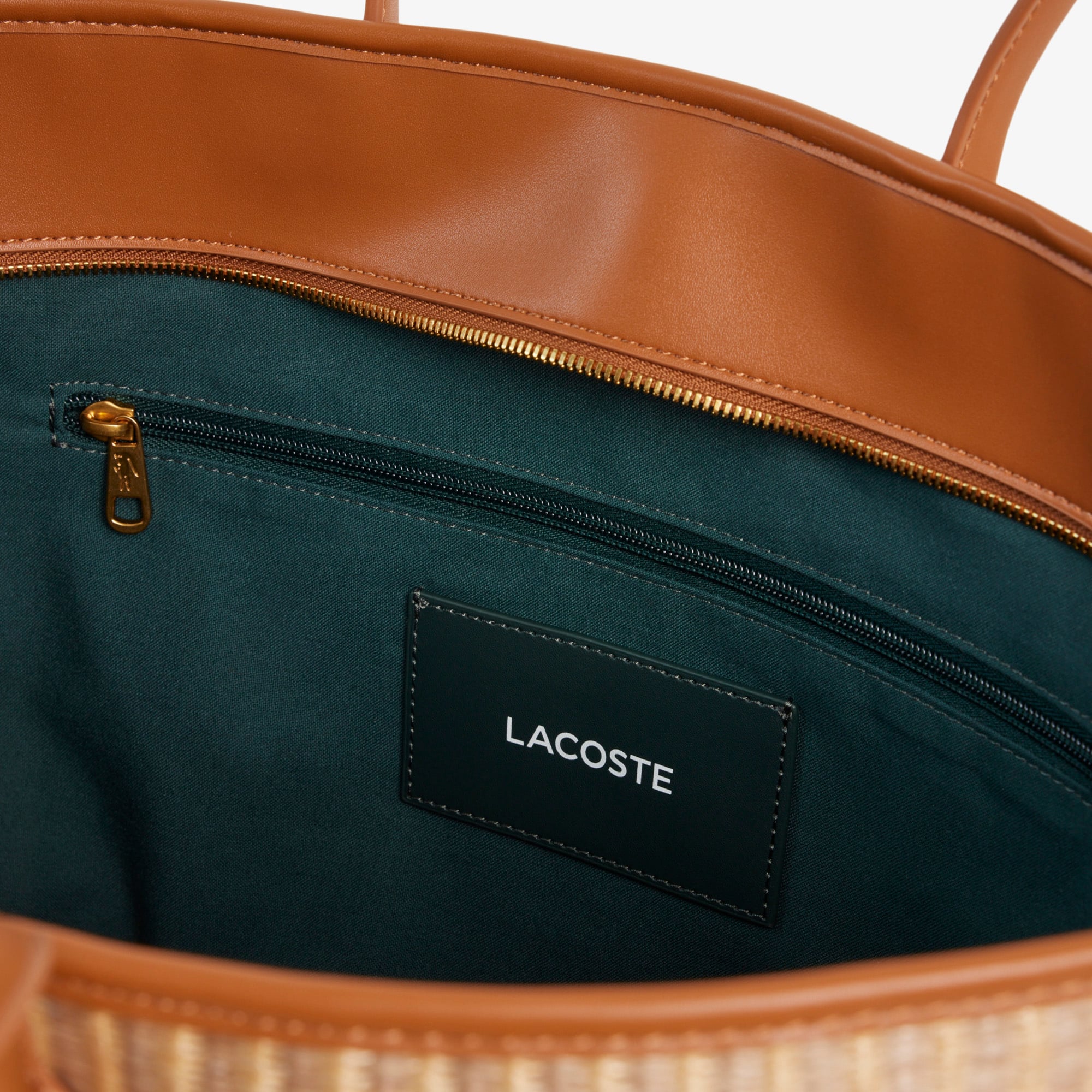 Lacoste Kadın Açık Kahverengi Omuz Çantası görsel 5