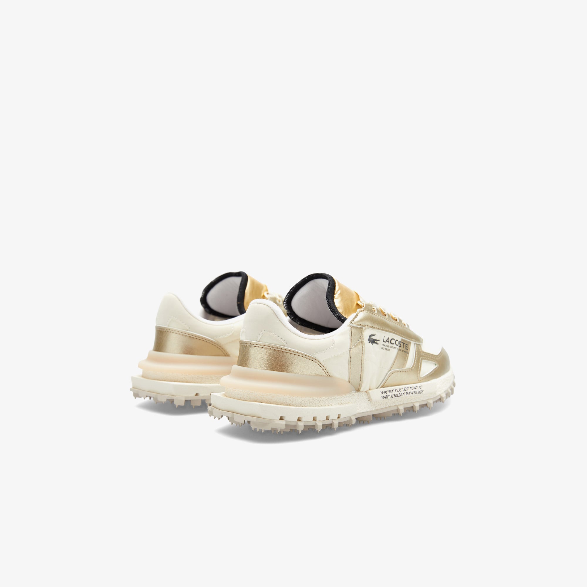 Lacoste Elite Active Kadın Krem Sneaker görsel 3