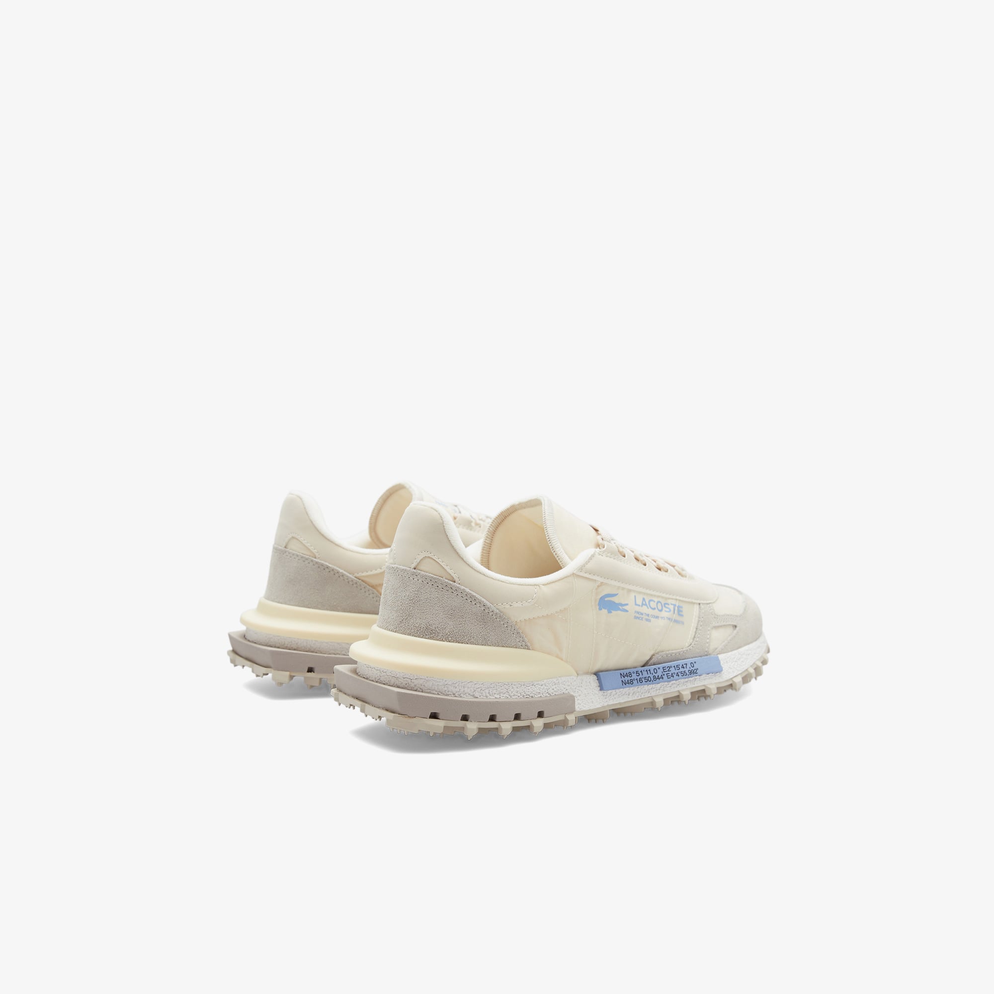 Lacoste Elite Active Erkek Bej Sneaker görsel 3