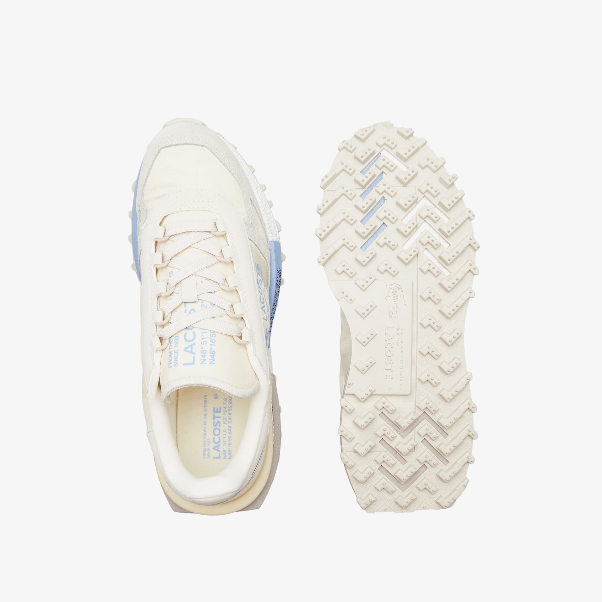 Lacoste Elite Active Erkek Bej Sneaker görsel 5