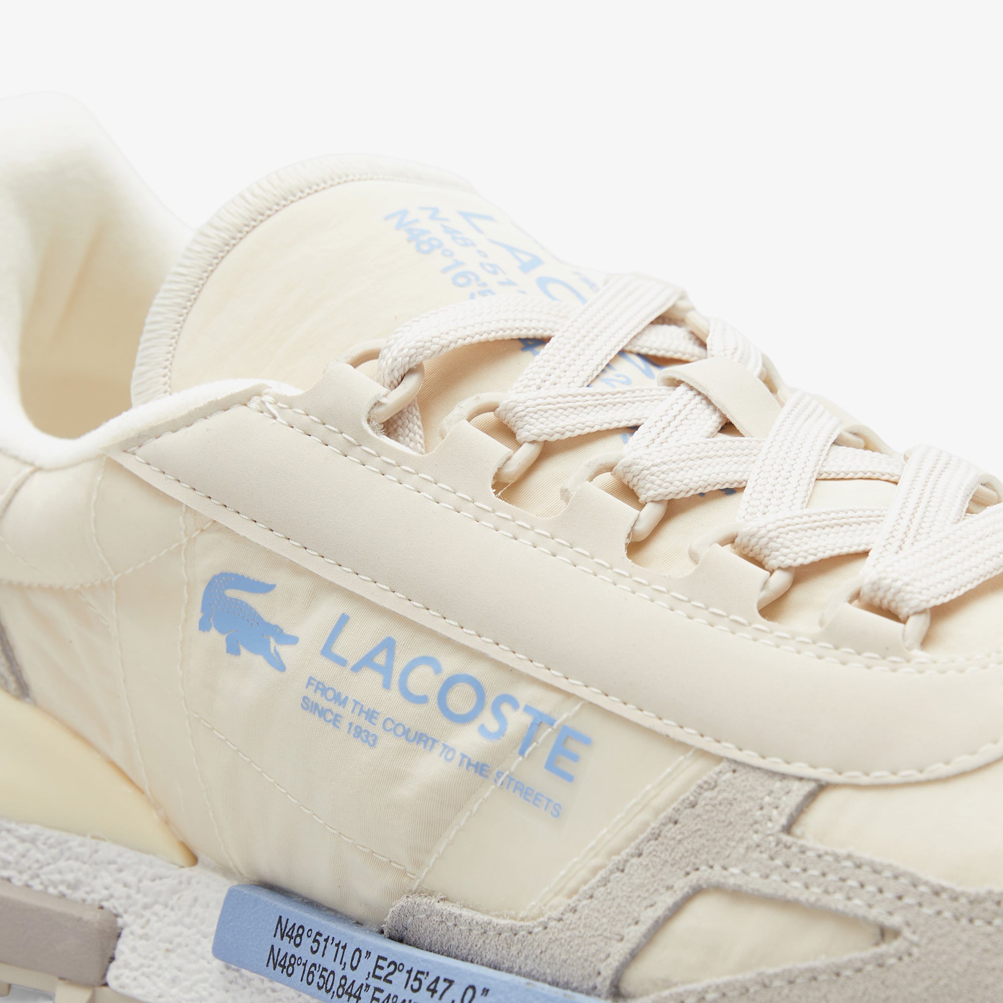 Lacoste Elite Active Erkek Bej Sneaker görsel 6