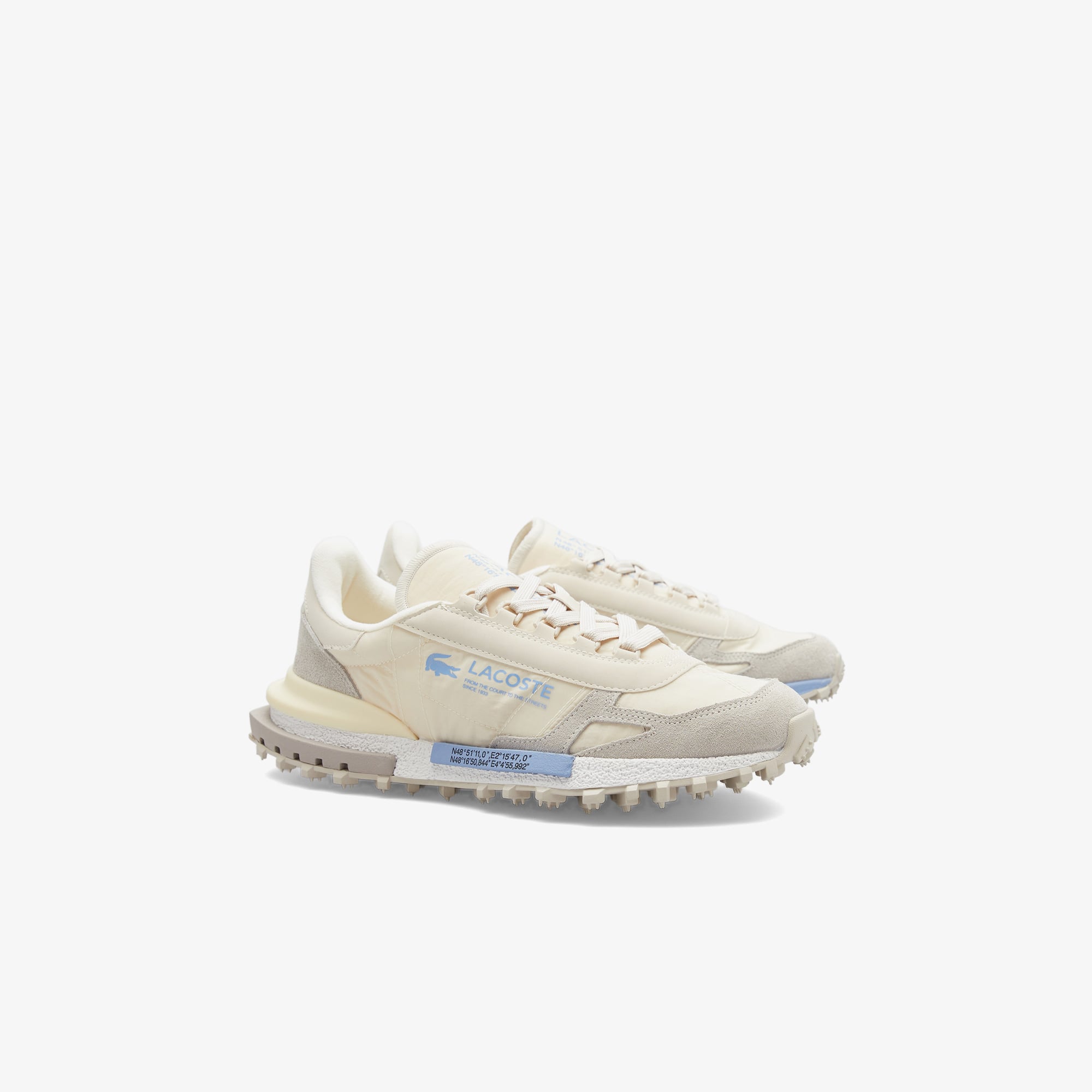 Lacoste Elite Active Erkek Bej Sneaker görsel 2