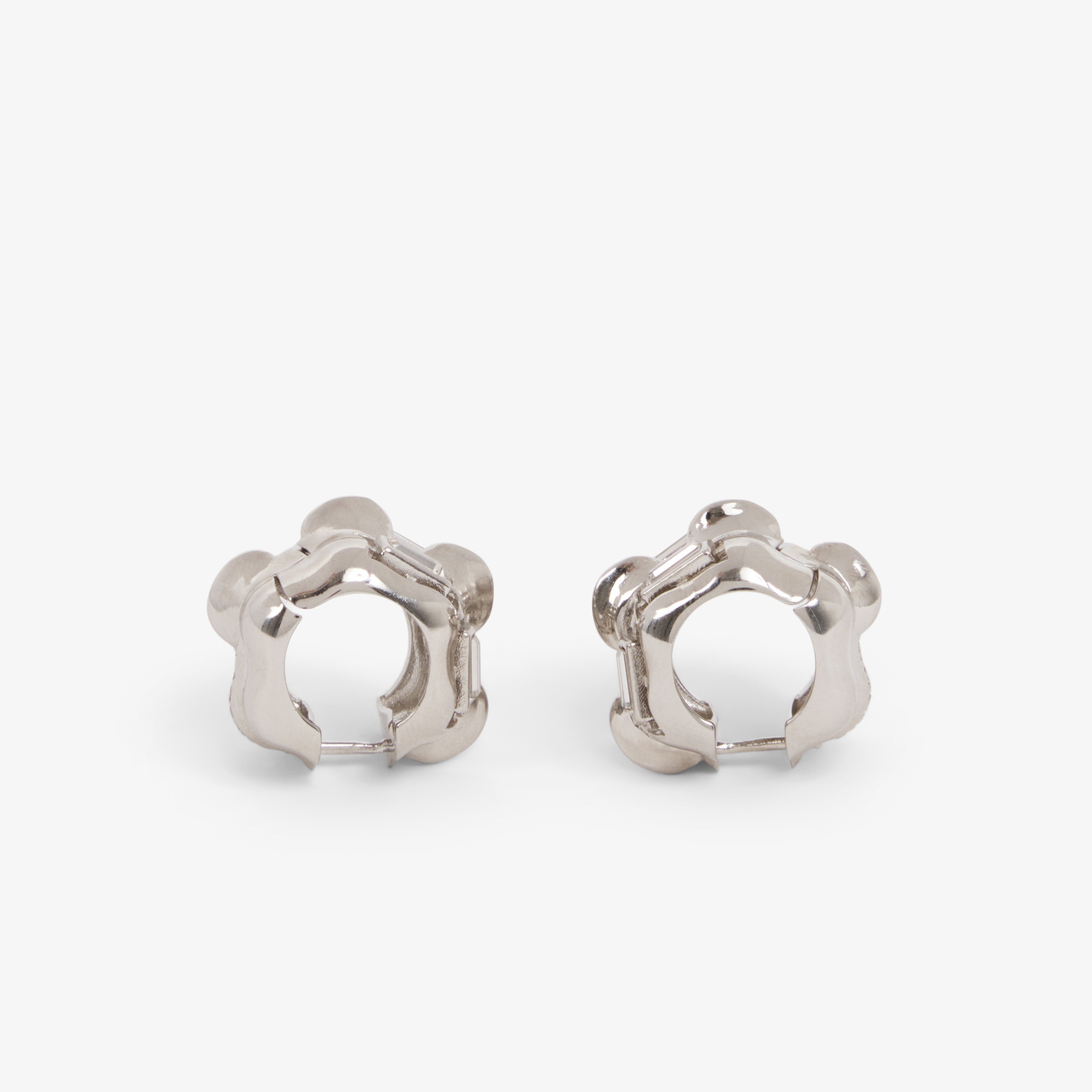 SS26 RUNWAY Kadın Gri Küpe