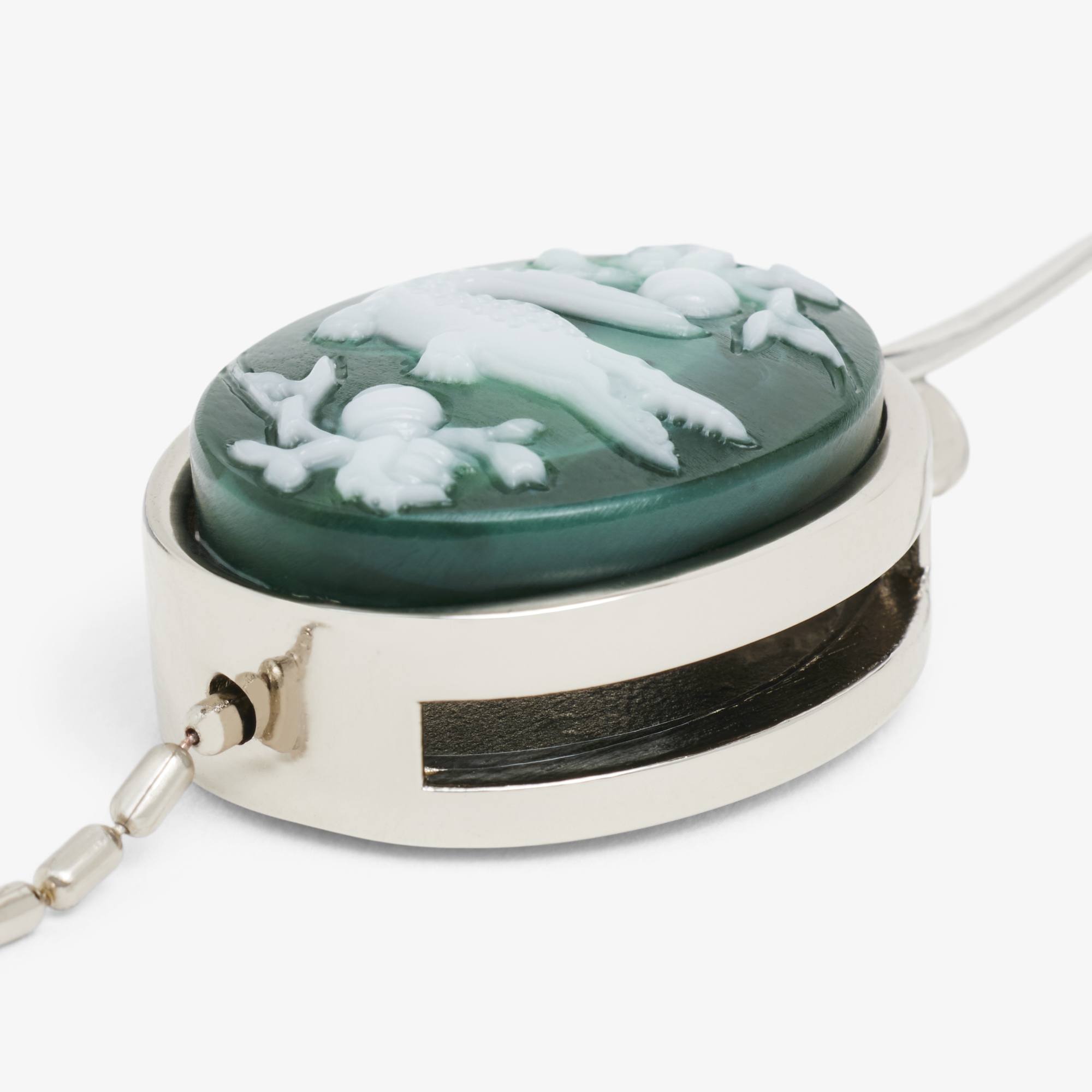 SS26 RUNWAY Kadın Yeşil Küpe