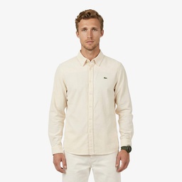 Erkek Regular Fit Bej Gömlek Bej