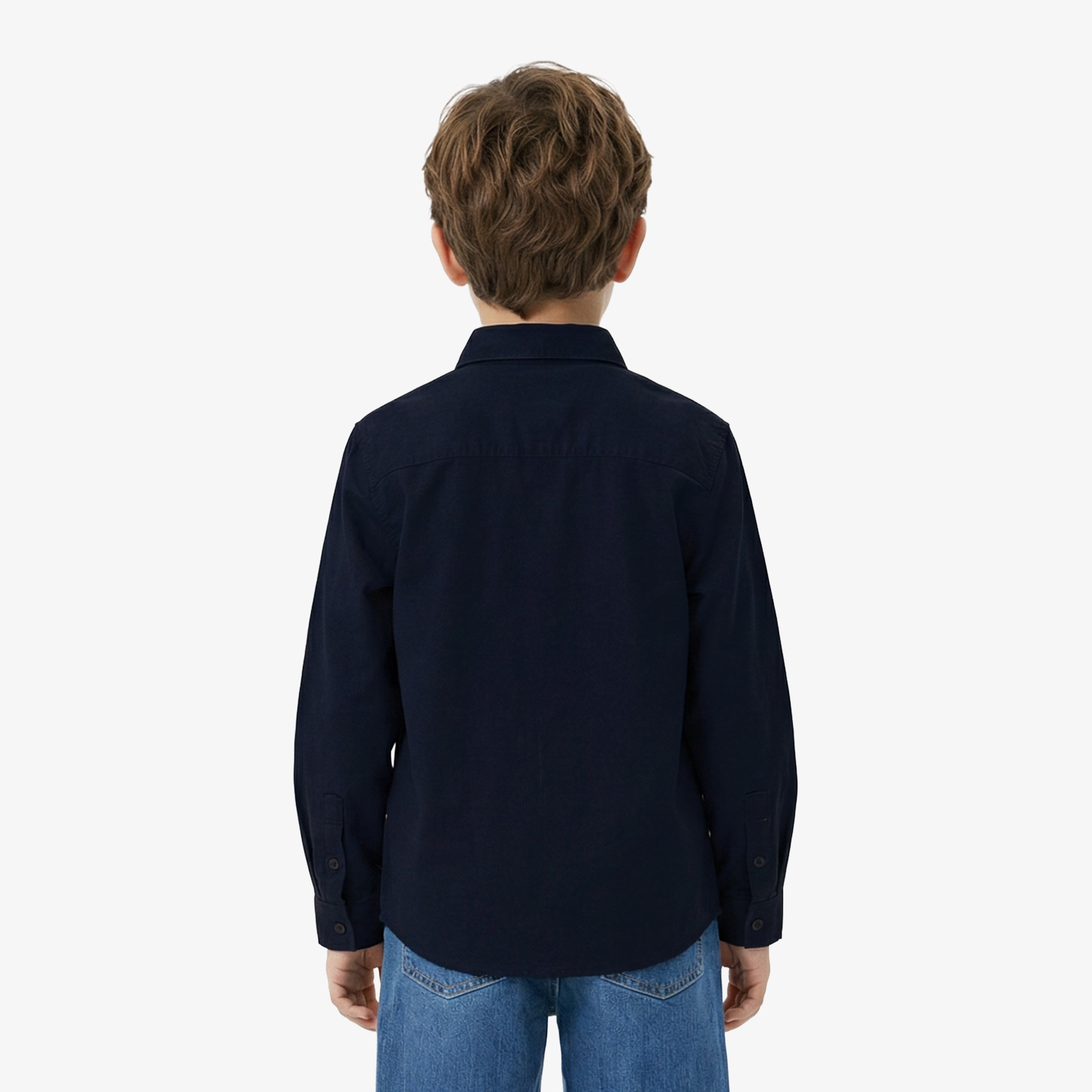 Çocuk Lacivert Gömlek