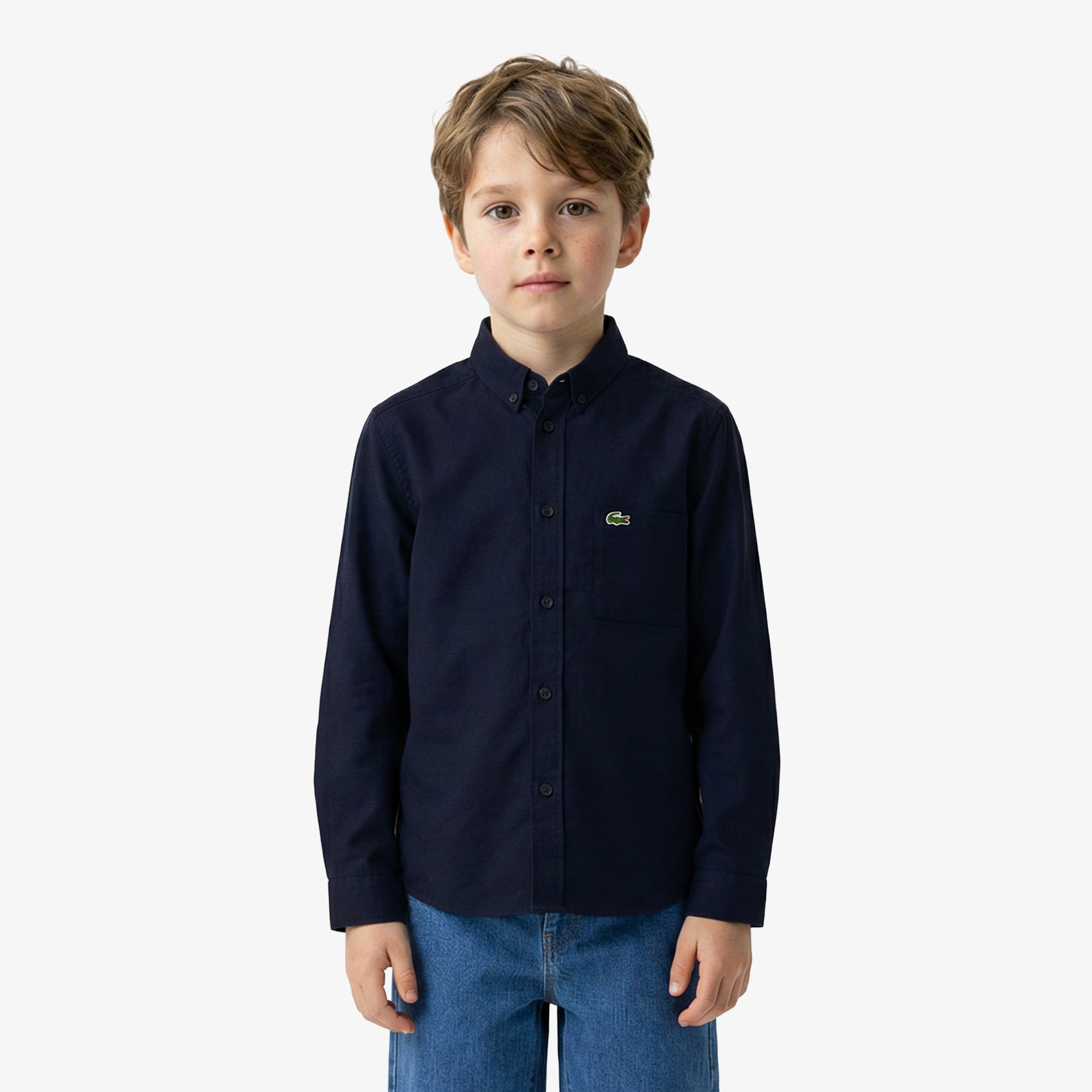 Çocuk Lacivert Gömlek