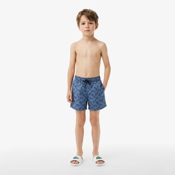 Erkek Çocuk Mavi Deniz Şortu Mavi