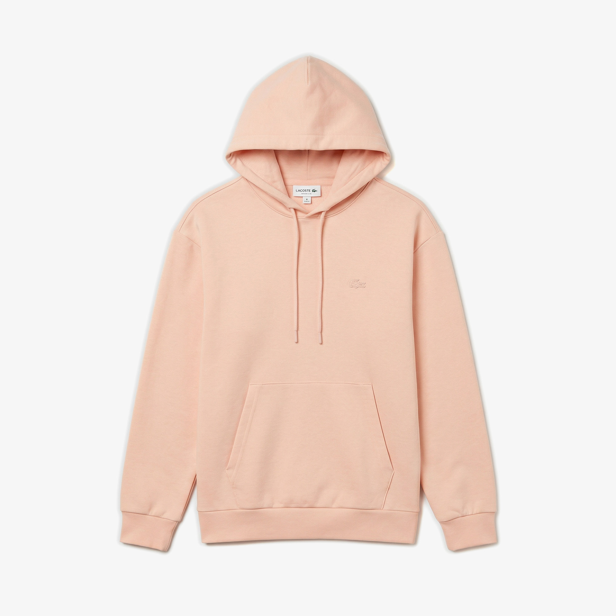 Lacoste Kadın Regular Fit Kapüşonlu Pembe Sweatshirt görsel 3