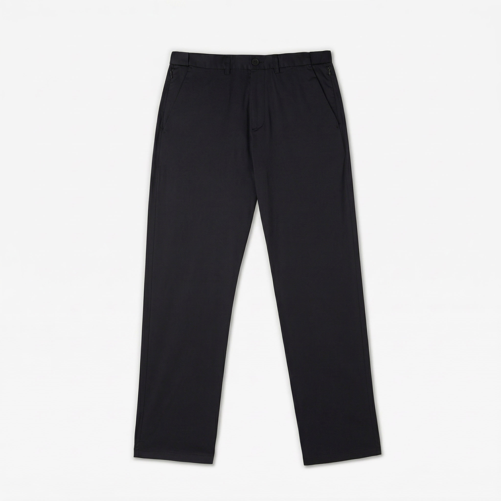 Erkek Regular Fit Siyah Chino Pantolon