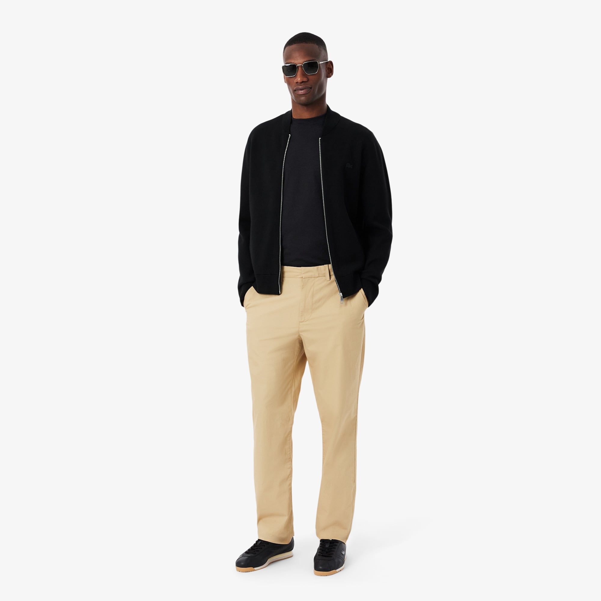 Erkek Classic Fit Bisiklet Yaka Siyah T-Shirt