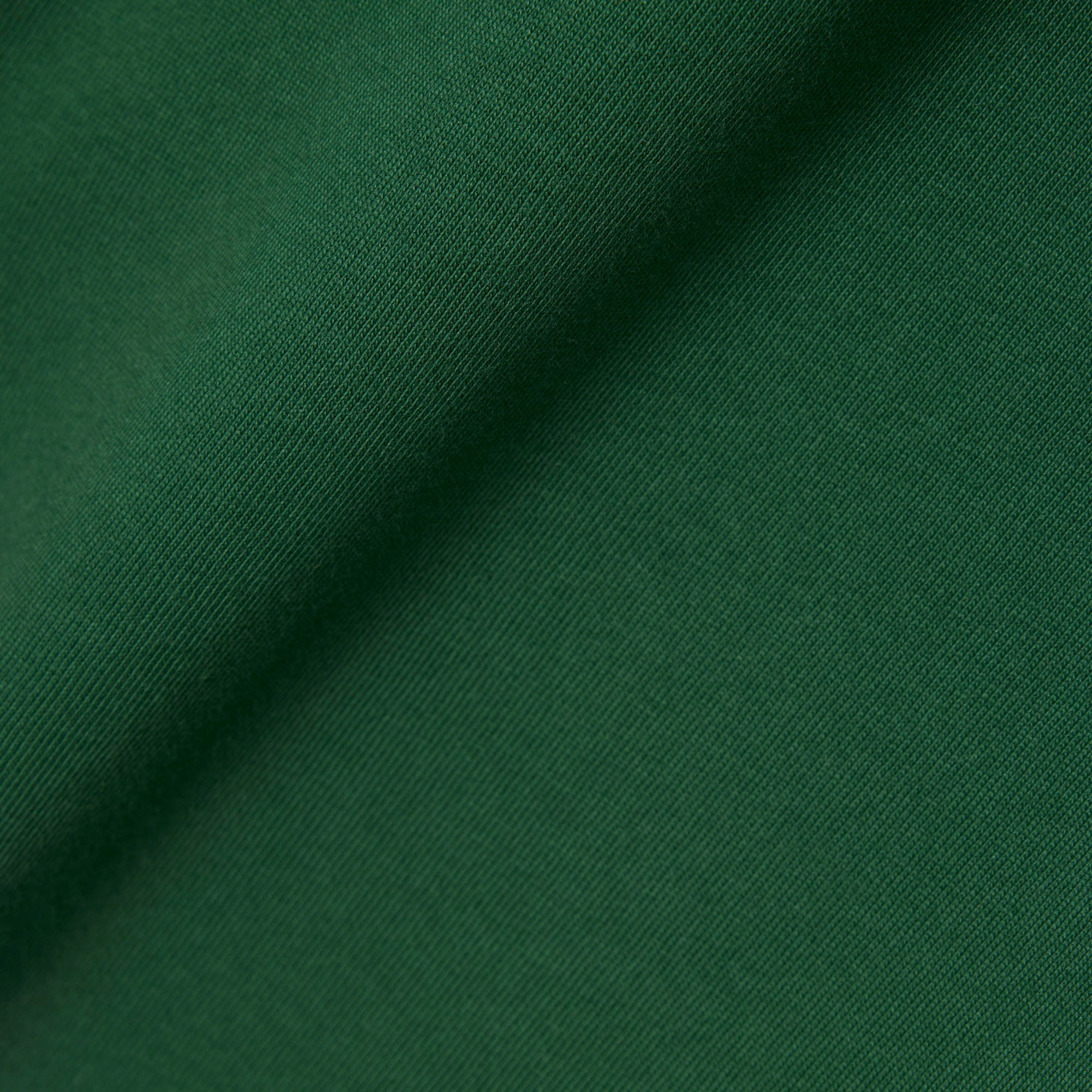Erkek Classic Fit Bisiklet Yaka Koyu Yeşil T-Shirt