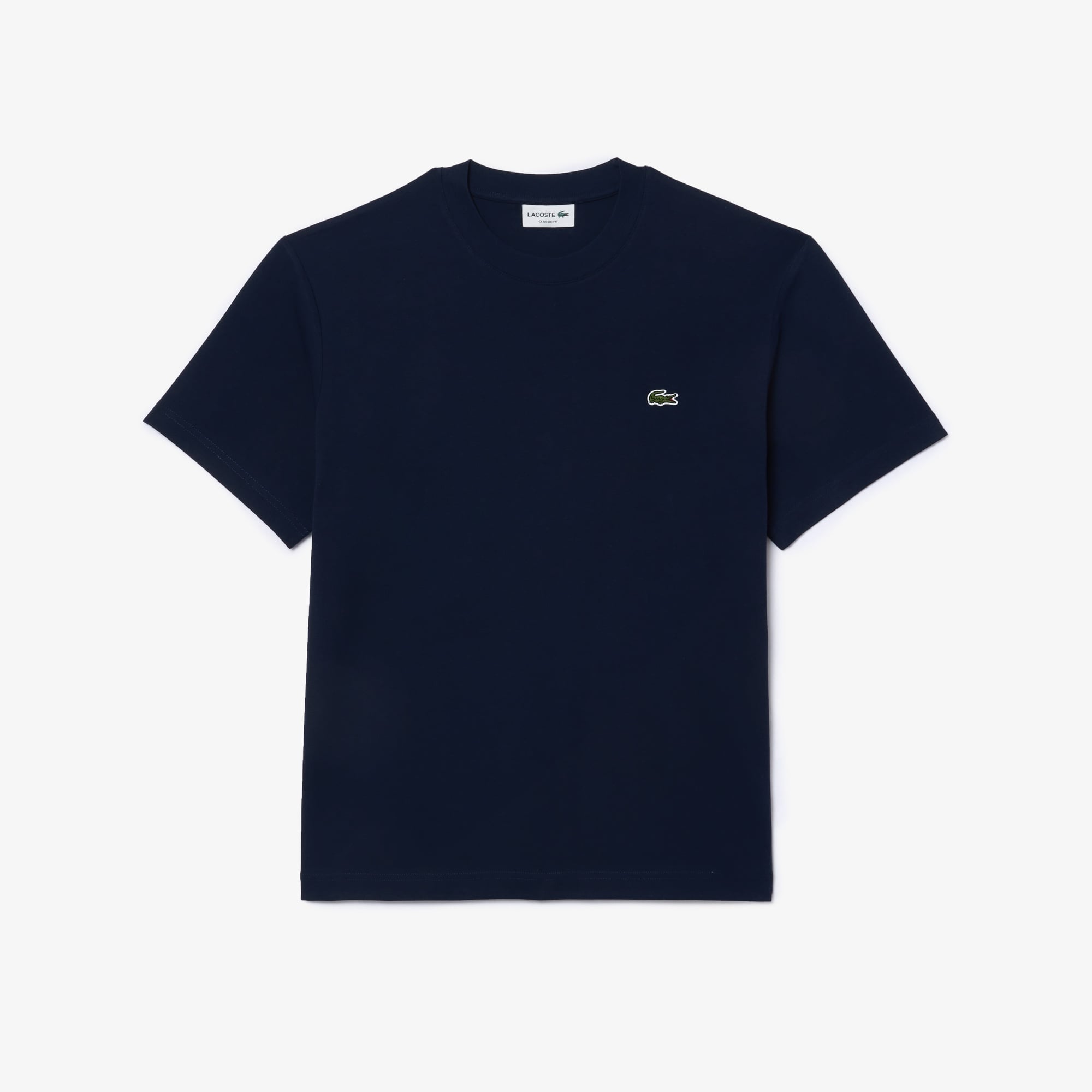 Erkek Classic Fit Bisiklet Yaka Lacivert T-Shirt